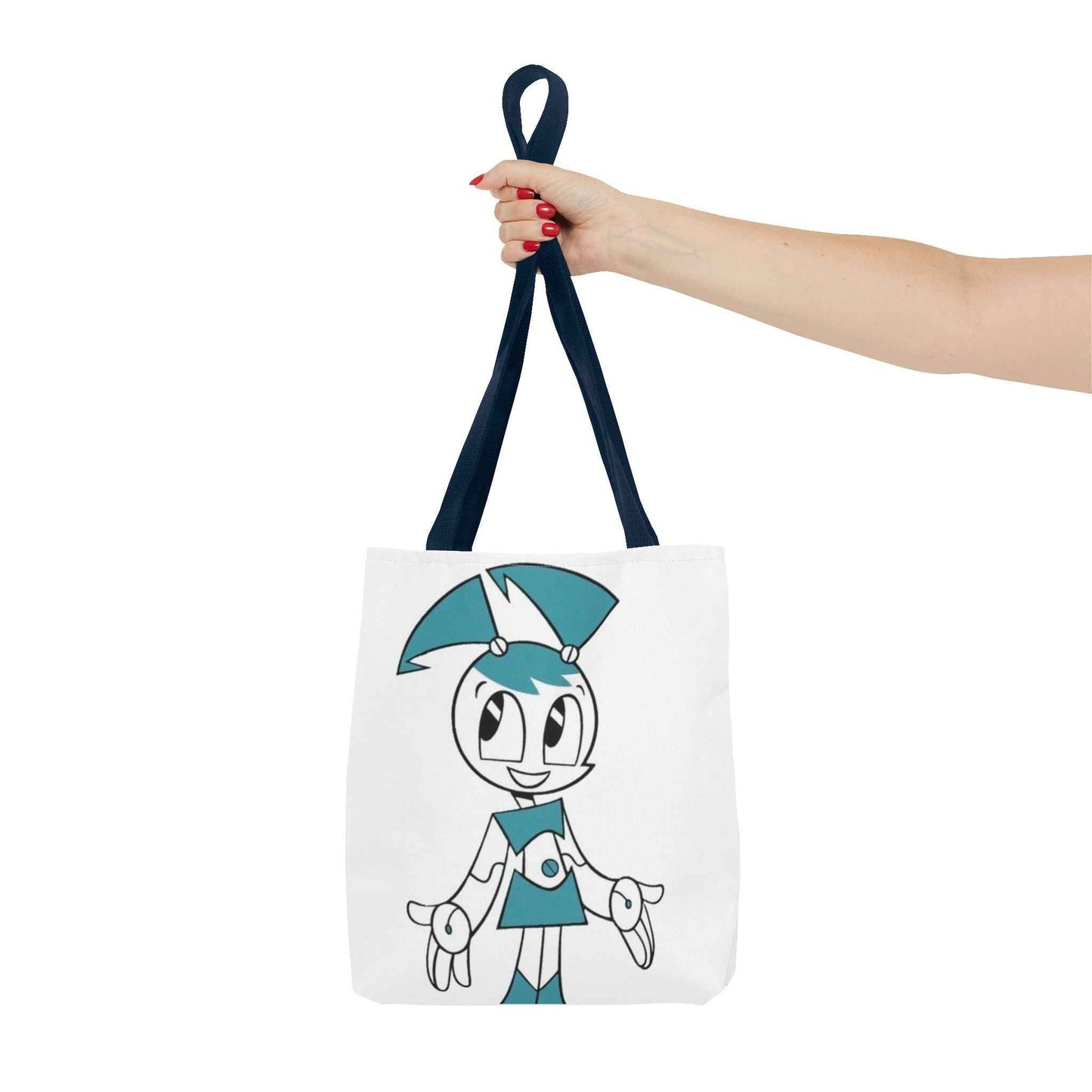 Teen Cartoon Character Tote Bag, Cute Tote for Everyday Use, Stylish Eco-Friendly Bag, School Bag, Gift for Cartoon Lovers - I&B