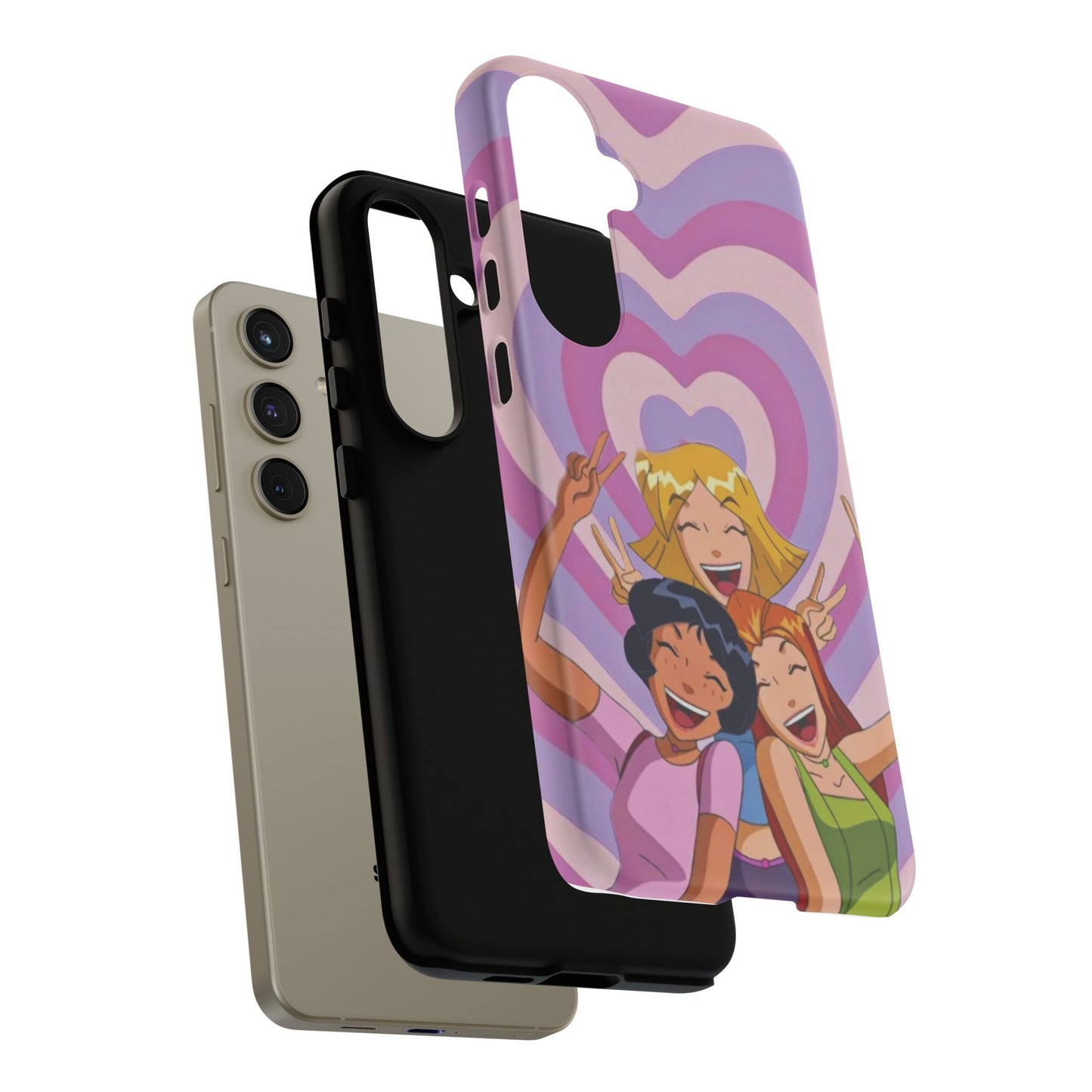 Colorful Phone Case with Cheerful Design, Fun Accessories, Gift for Teens, Trendy Tech Cover, Girls' Birthday Present