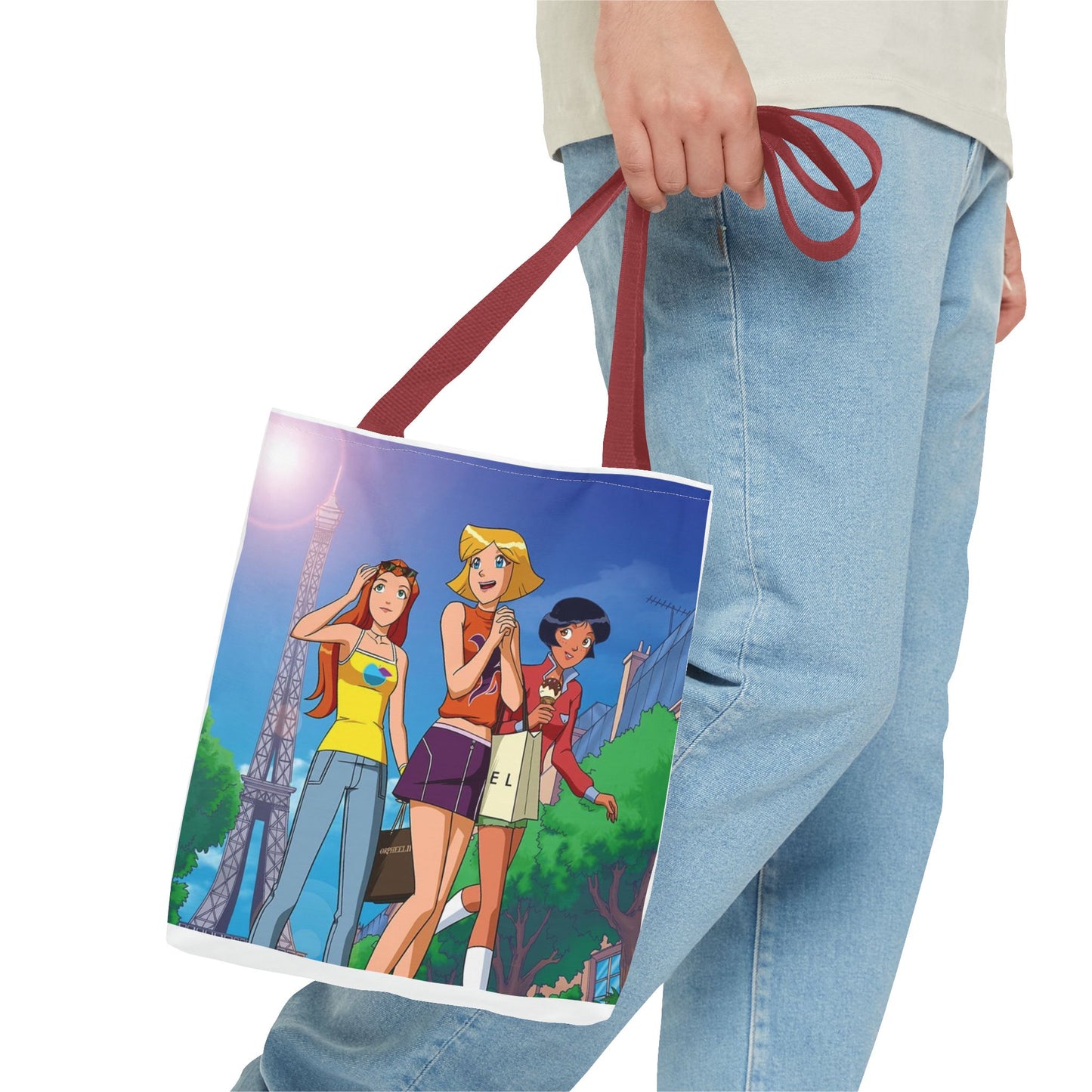Trendy Tote Bag with Chic Design, Eco-Friendly Bag for Shopping, Beach Days, Cute Gift for Friends, Unique Art Bag, Everyday Use Tote