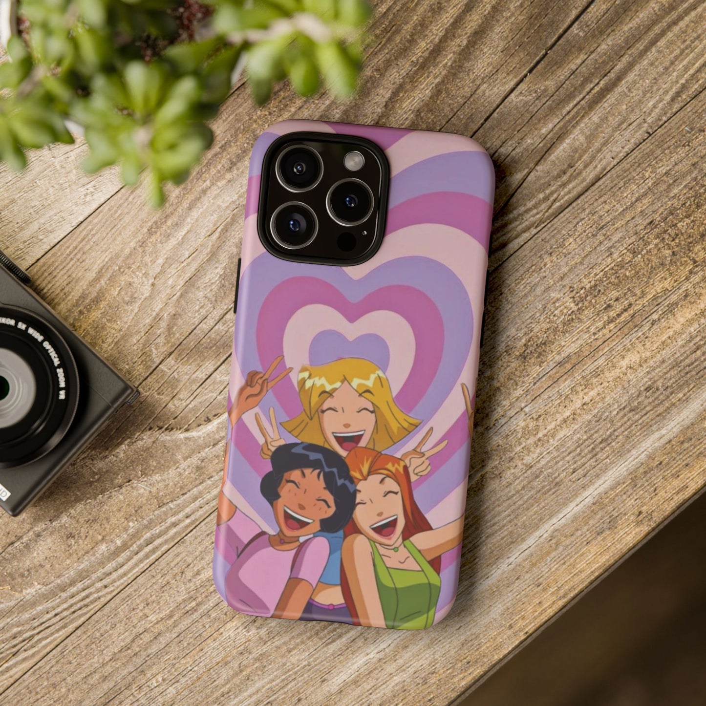Colorful Phone Case with Cheerful Design, Fun Accessories, Gift for Teens, Trendy Tech Cover, Girls' Birthday Present