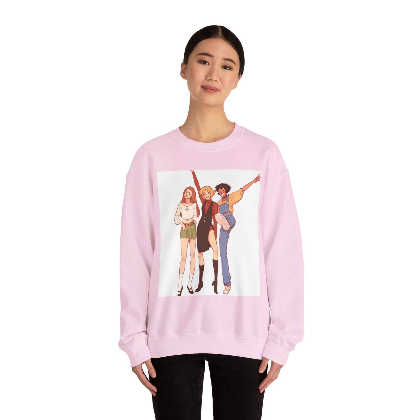 Celebrate Friendship Sweatshirt | Cozy Crewneck with Fun Design, Perfect for Gift Giving, Casual Wear, Girls Night Out, and Celebrations - I&B