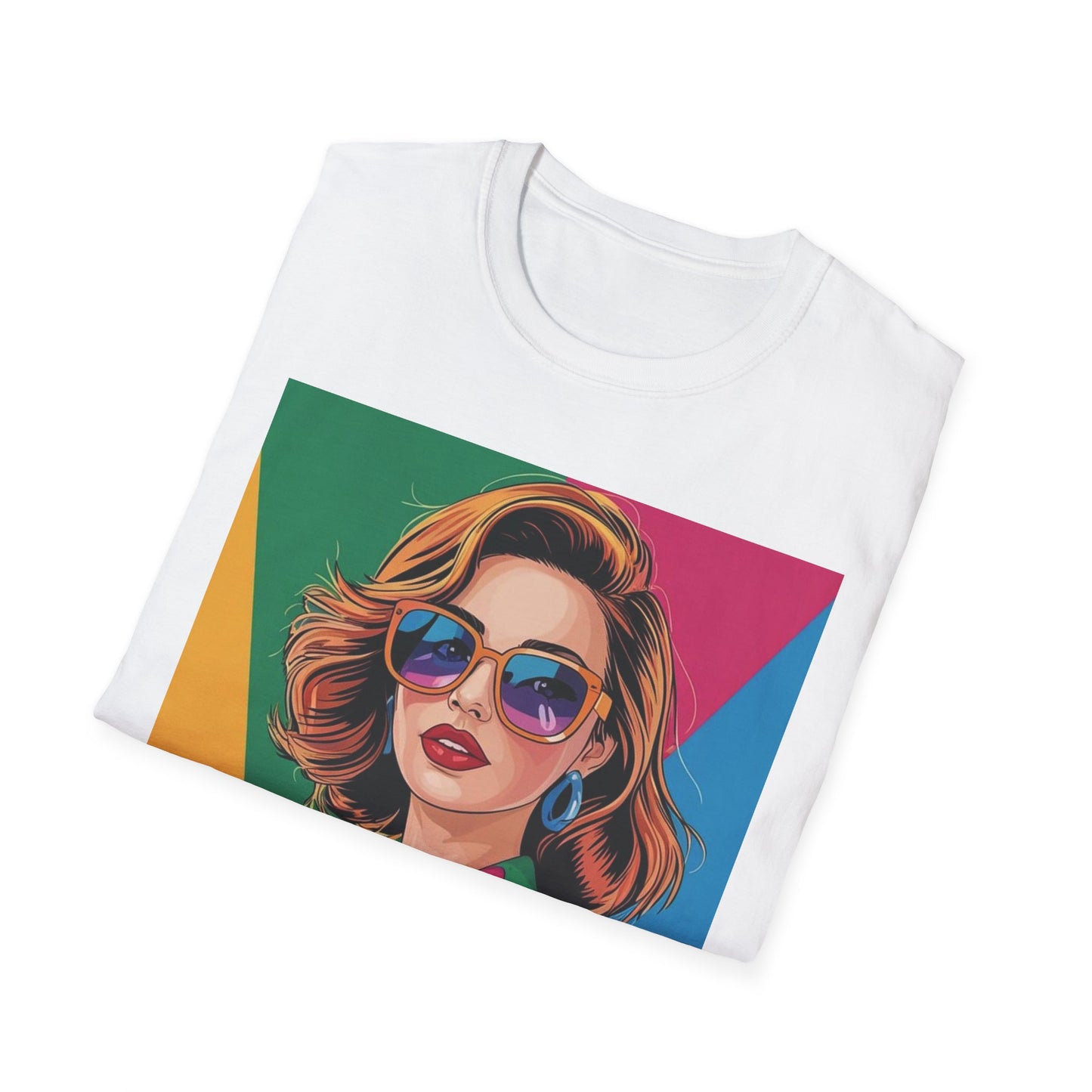 Vibrant Graphic Tee, Retro Style Unisex T-Shirt, Summer Fashion Top, Casual Wear, Gift for Her, Statement Shirt