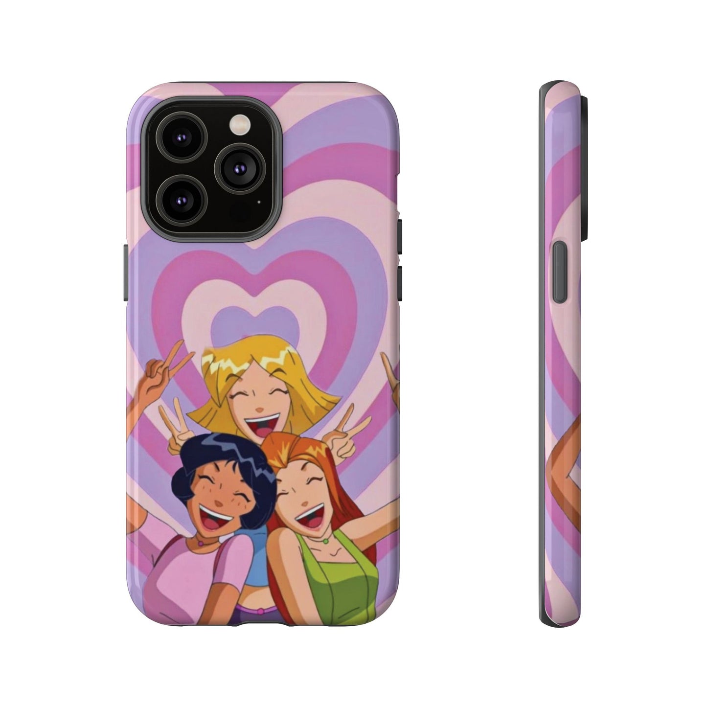 Colorful Phone Case with Cheerful Design, Fun Accessories, Gift for Teens, Trendy Tech Cover, Girls' Birthday Present