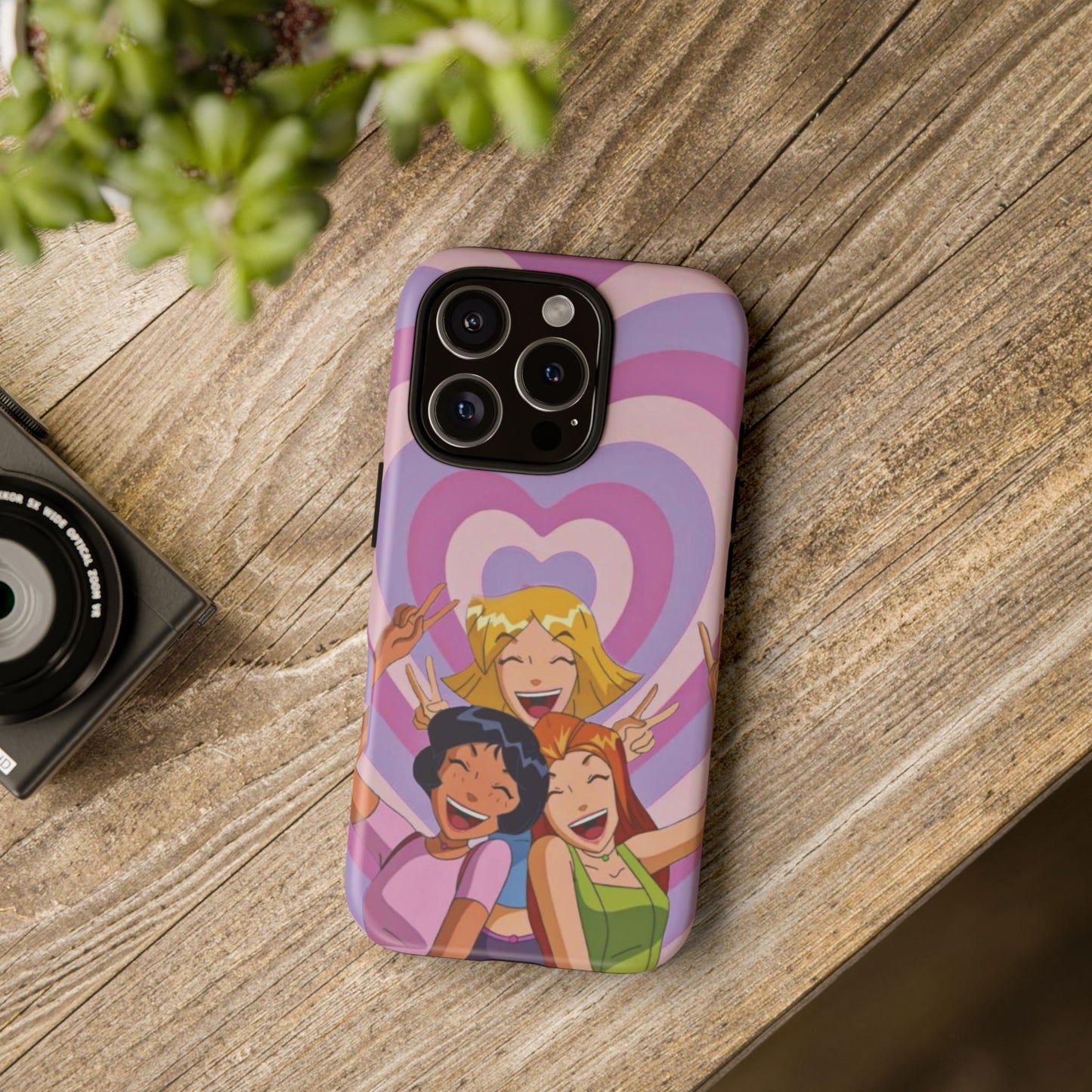 Colorful Phone Case with Cheerful Design, Fun Accessories, Gift for Teens, Trendy Tech Cover, Girls' Birthday Present