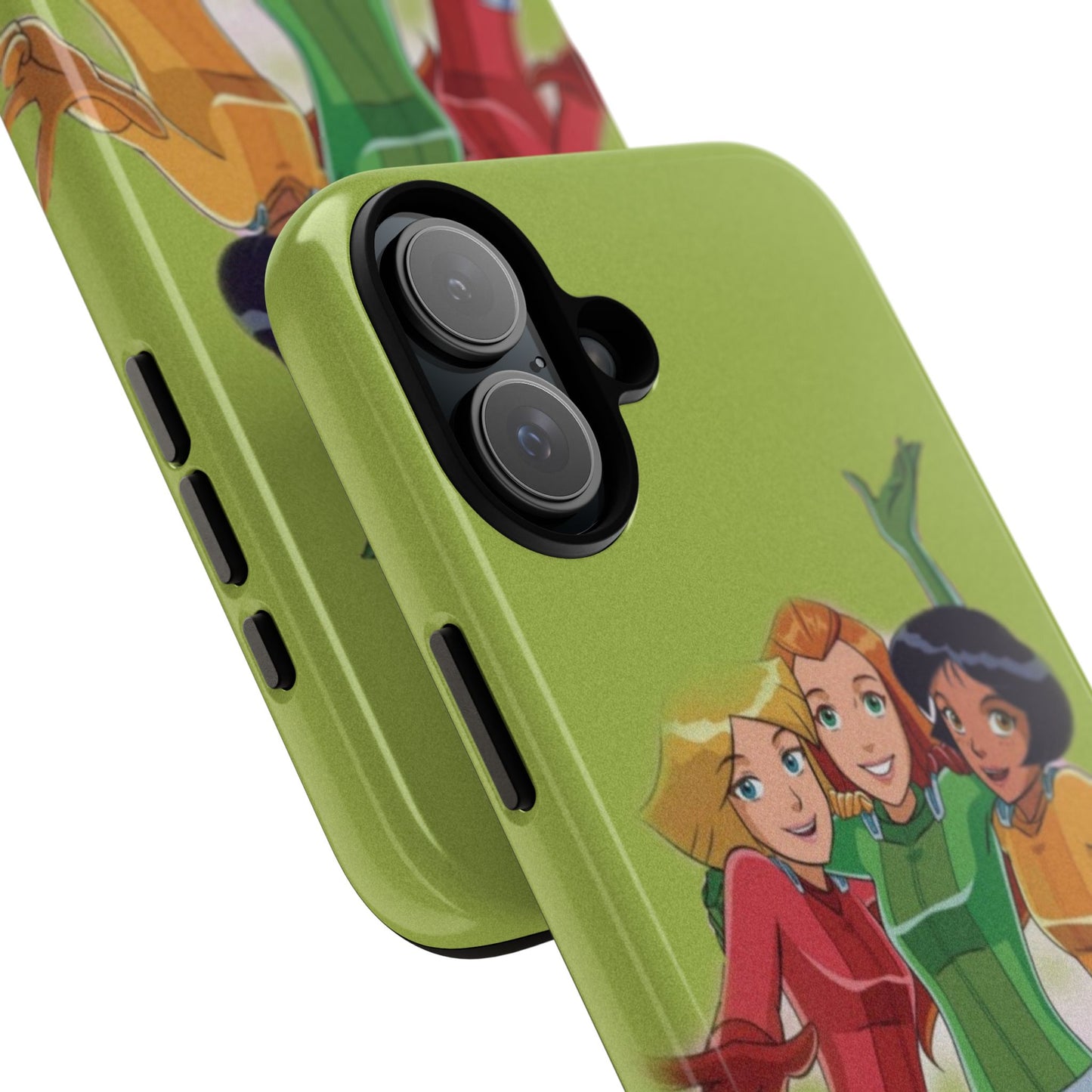 Sassy Phone Case for Tough Girls, Fun Active Protection Cover, Cartoon Friendship, Gift for Teens, Eco-friendly Mobile Accessory