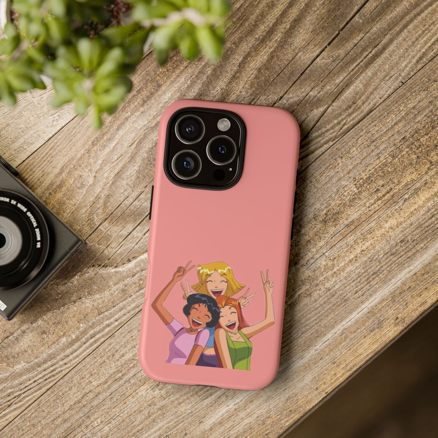 Playful Friendship Phone Case, Cute Girls Phone Cover, Tough Phone Case, Unique Tech Accessory, Gift for Friends, Fun Personalized Case