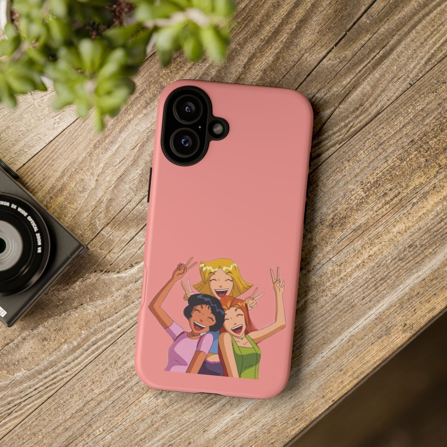 Playful Friendship Phone Case, Cute Girls Phone Cover, Tough Phone Case, Unique Tech Accessory, Gift for Friends, Fun Personalized Case