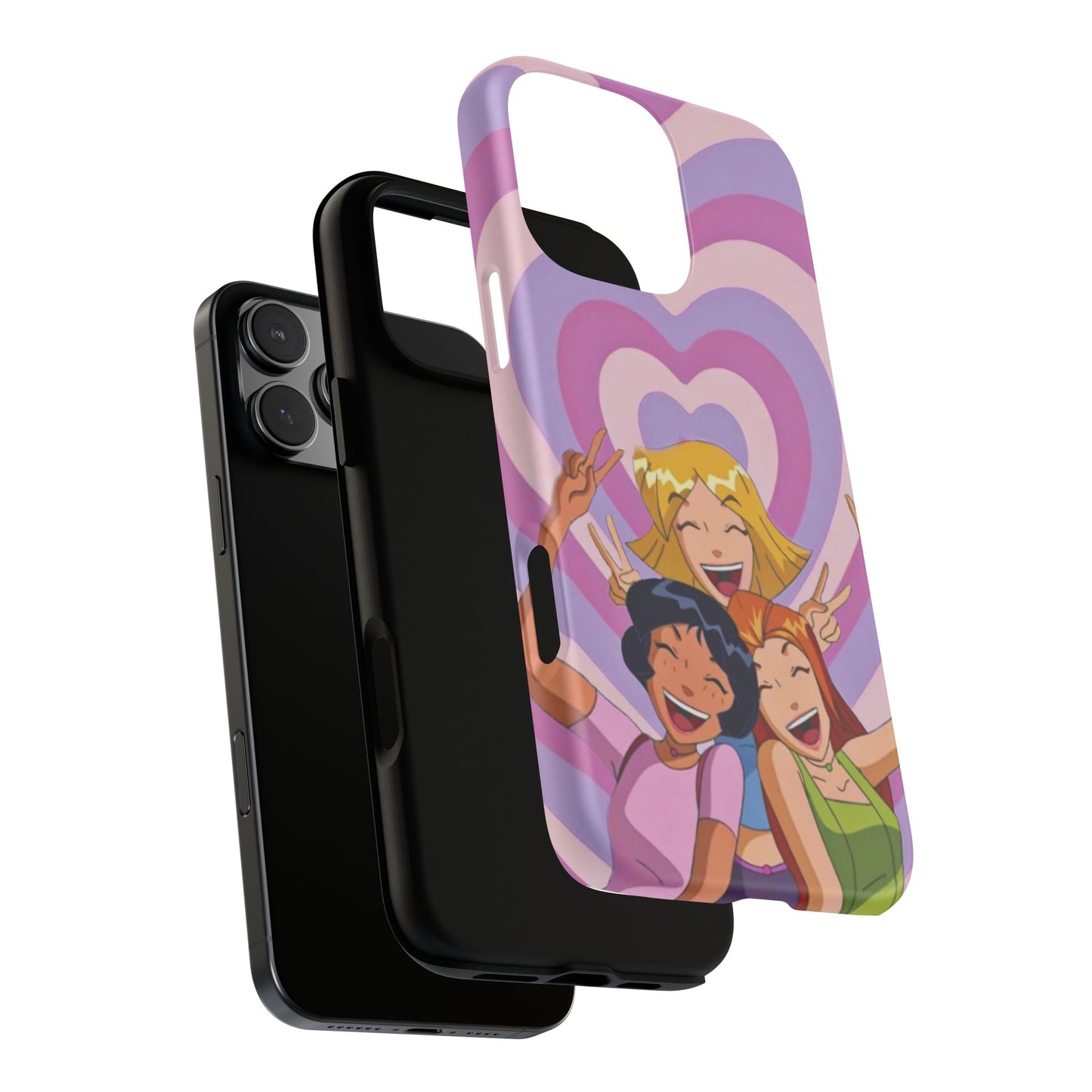 Colorful Phone Case with Cheerful Design, Fun Accessories, Gift for Teens, Trendy Tech Cover, Girls' Birthday Present