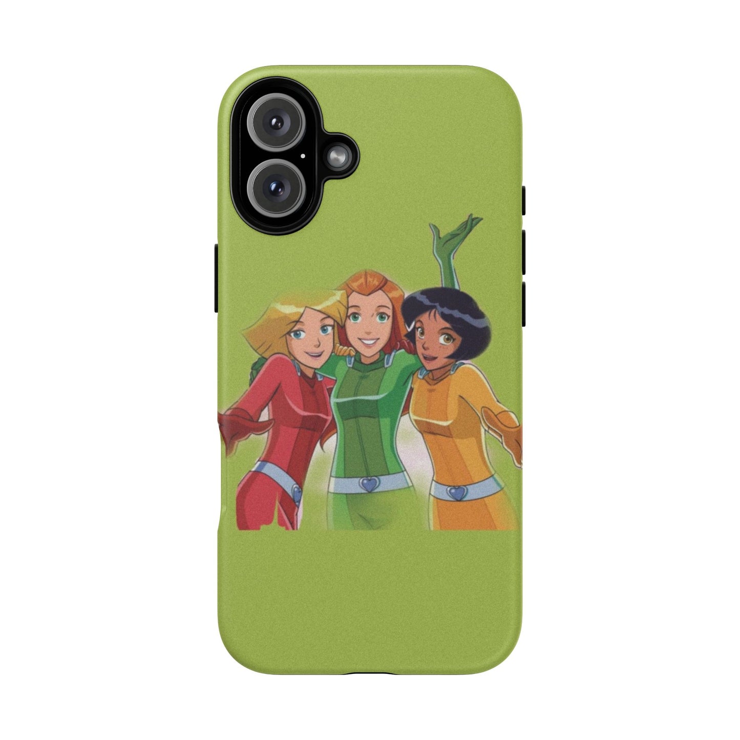 Sassy Phone Case for Tough Girls, Fun Active Protection Cover, Cartoon Friendship, Gift for Teens, Eco-friendly Mobile Accessory