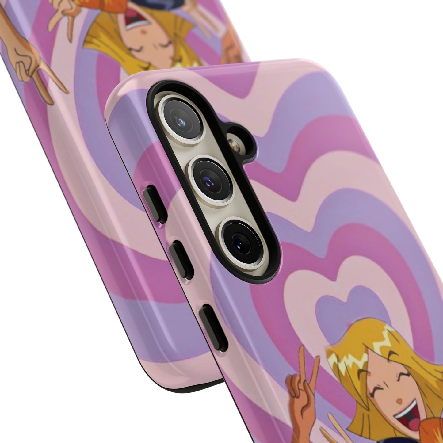 Colorful Phone Case with Cheerful Design, Fun Accessories, Gift for Teens, Trendy Tech Cover, Girls' Birthday Present