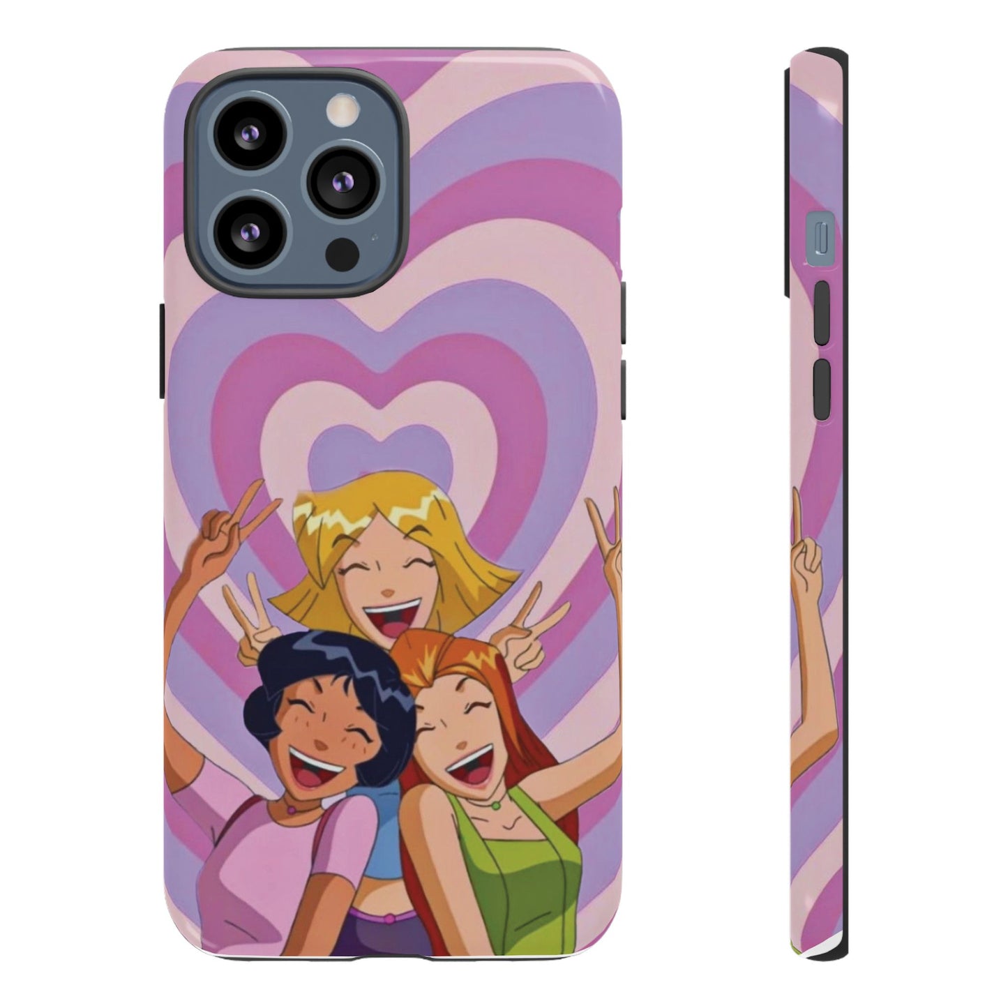 Colorful Phone Case with Cheerful Design, Fun Accessories, Gift for Teens, Trendy Tech Cover, Girls' Birthday Present