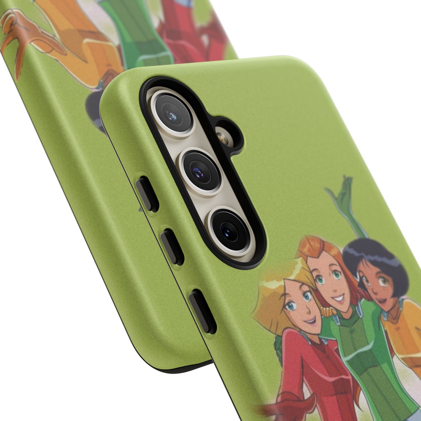 Sassy Phone Case for Tough Girls, Fun Active Protection Cover, Cartoon Friendship, Gift for Teens, Eco-friendly Mobile Accessory