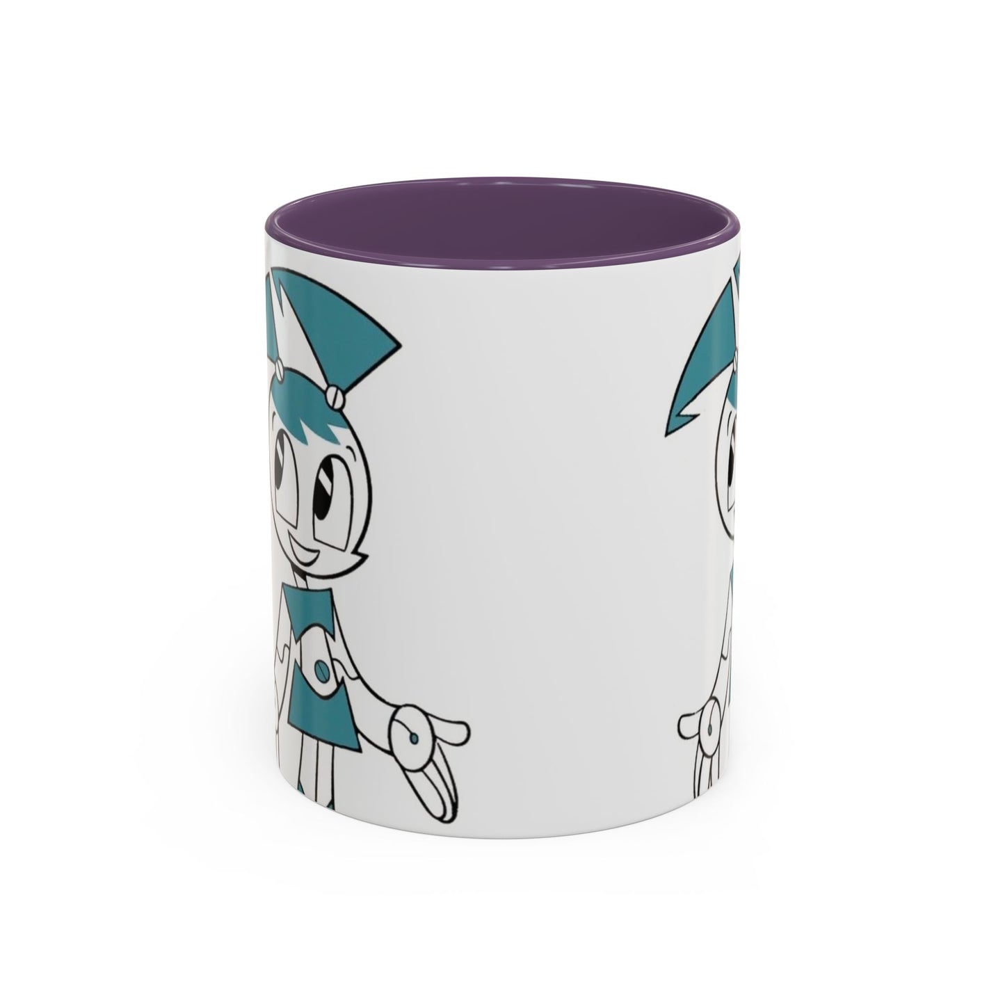 Whimsical Robot Accent Coffee Mug, Cute Gift for Robot Lovers, Fun Kitchen Decor, Perfect for Birthdays, Holidays, and Everyday Use