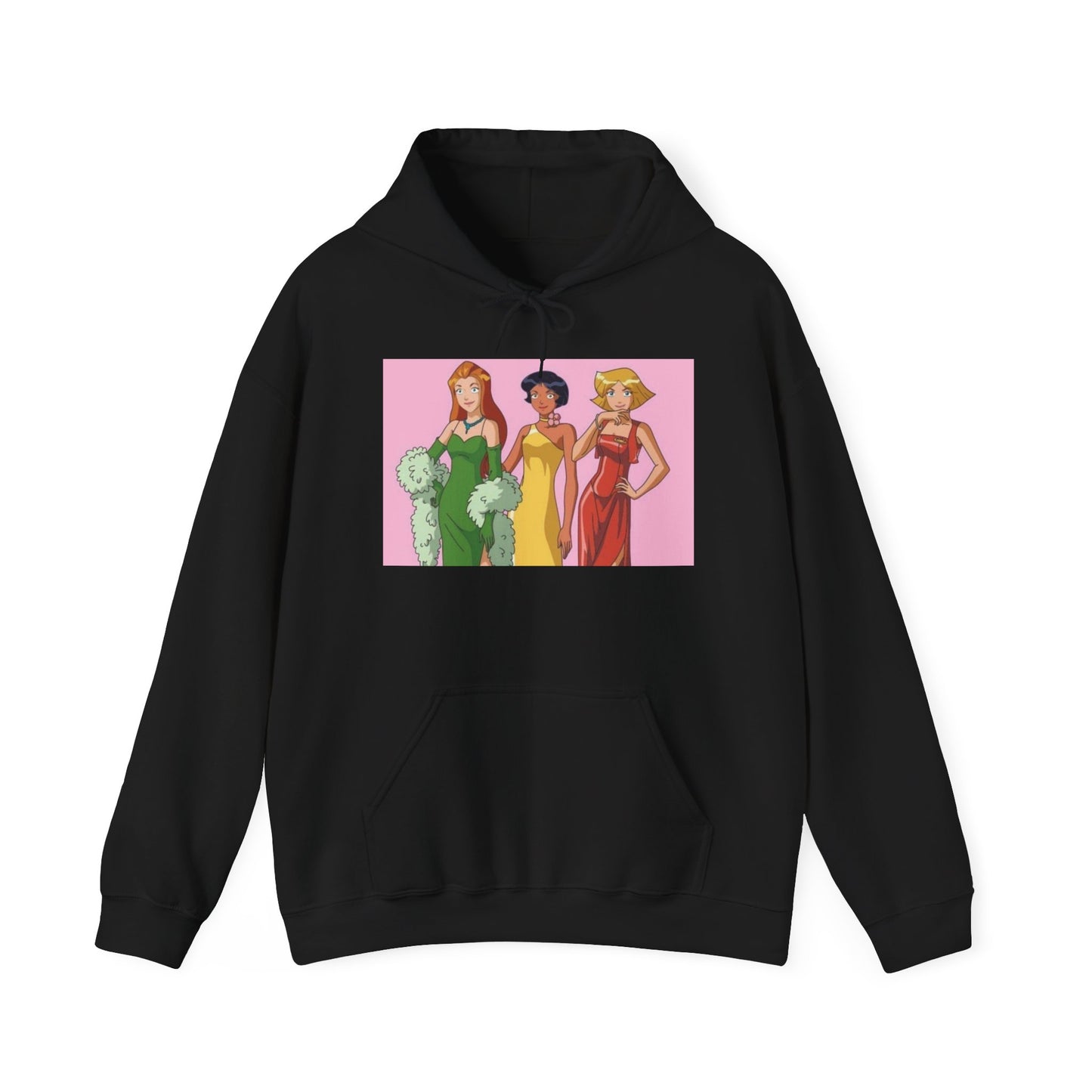 Chic Cartoon-Inspired Hoodie, Cozy Sweatshirt, Casual Loungewear, Gift for Friends, Comfortable Fashion, Trendy Apparel