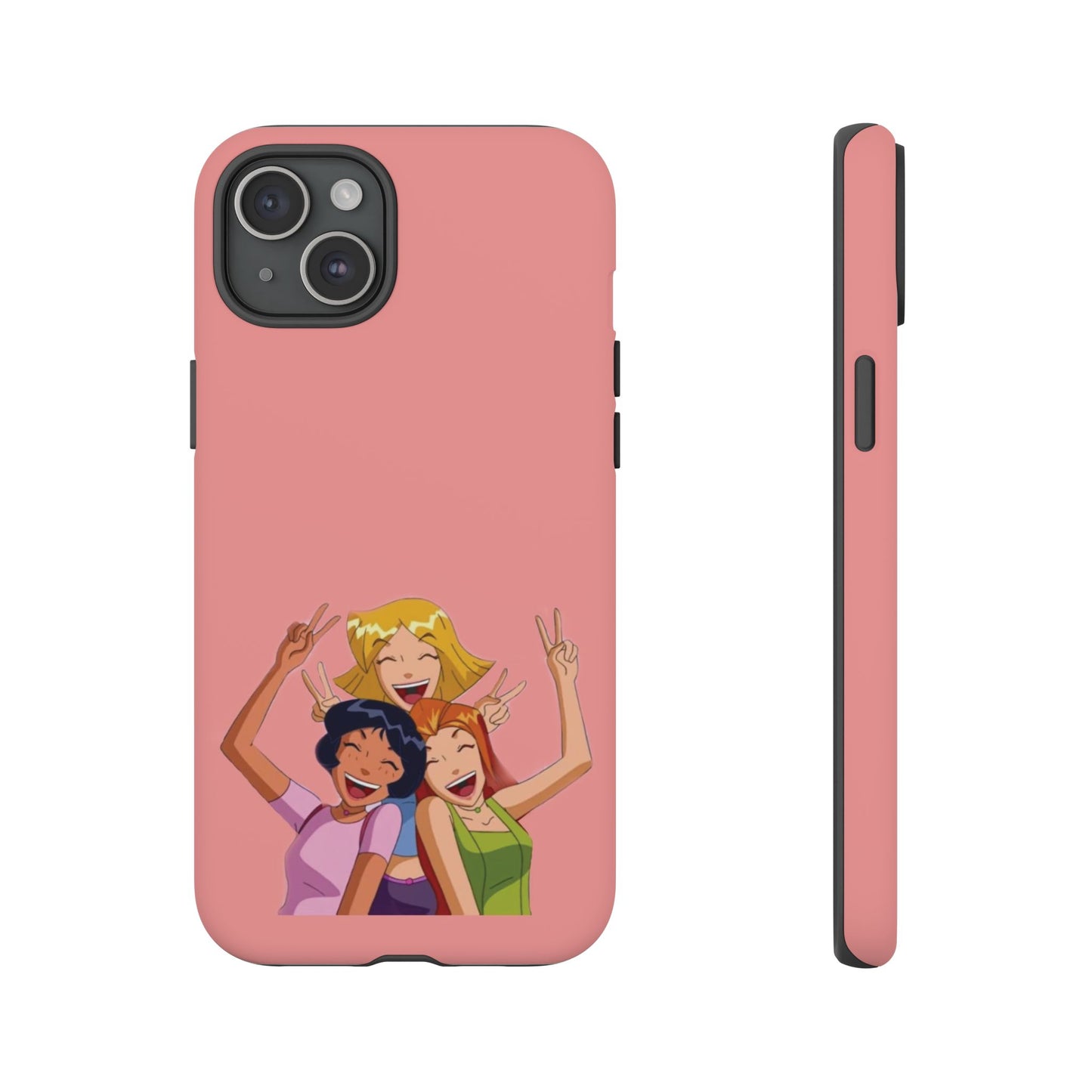 Playful Friendship Phone Case, Cute Girls Phone Cover, Tough Phone Case, Unique Tech Accessory, Gift for Friends, Fun Personalized Case
