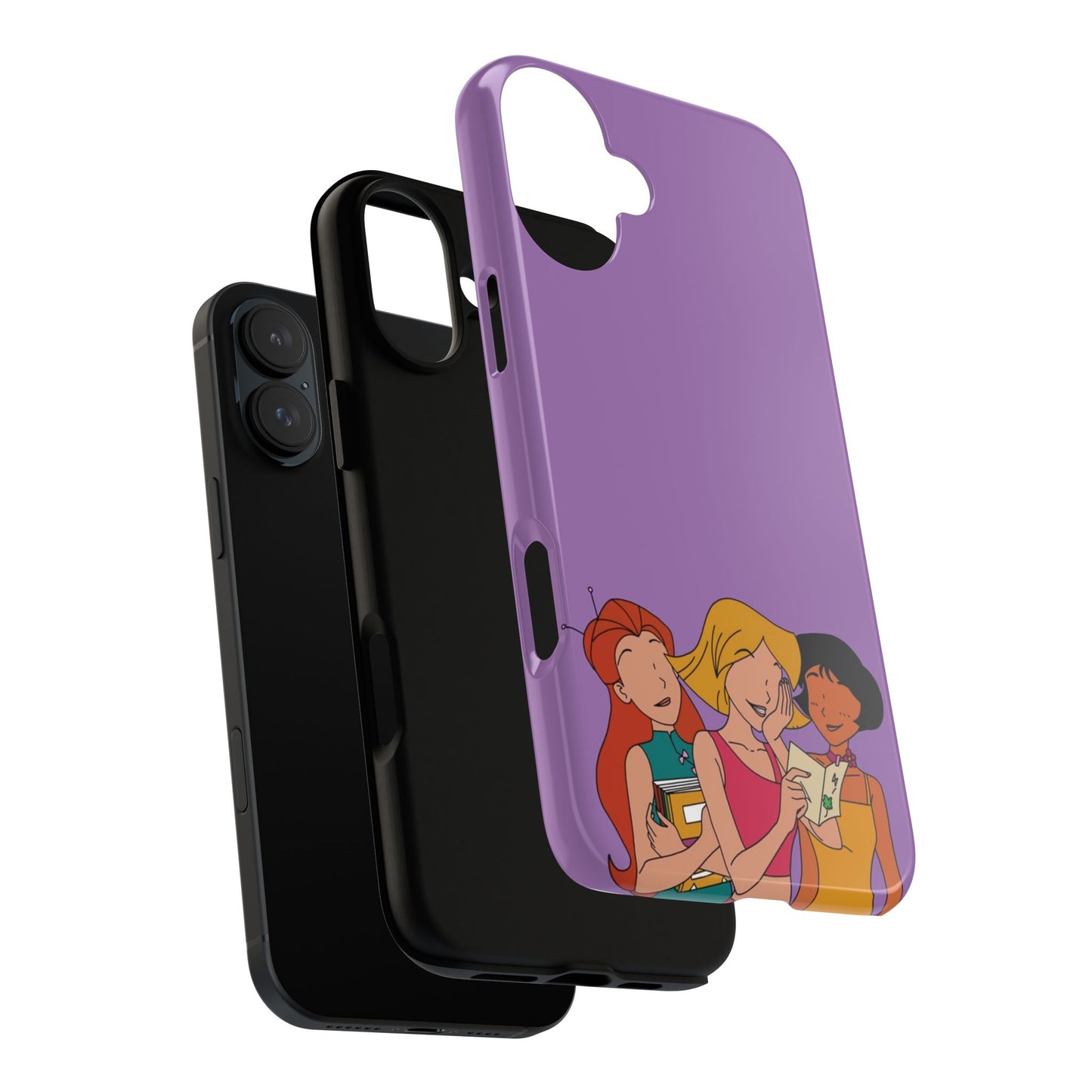 Colorful Phone Case, Cute Tough Cases for Teens, Friendship Gifts, Cartoon Aesthetic Phone Accessories, Fun & Stylish Mobile Covers