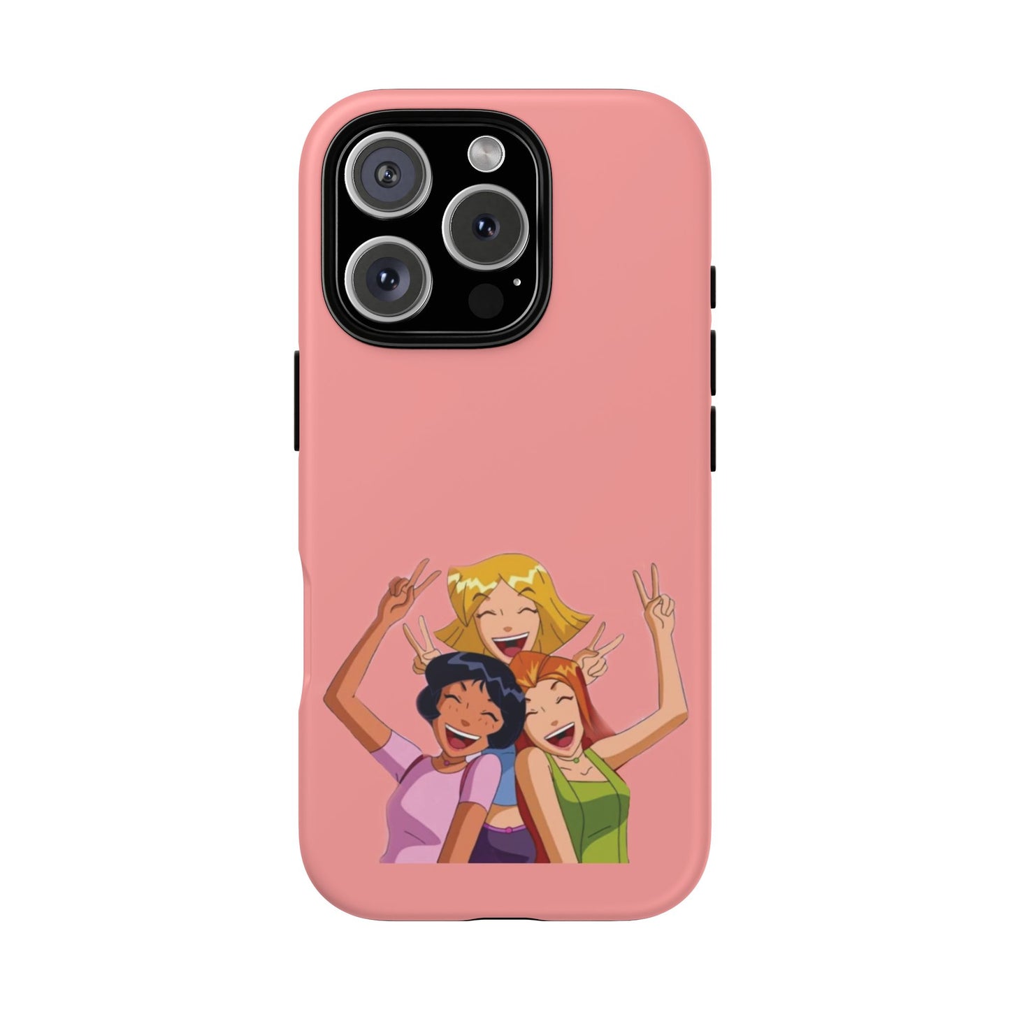 Playful Friendship Phone Case, Cute Girls Phone Cover, Tough Phone Case, Unique Tech Accessory, Gift for Friends, Fun Personalized Case