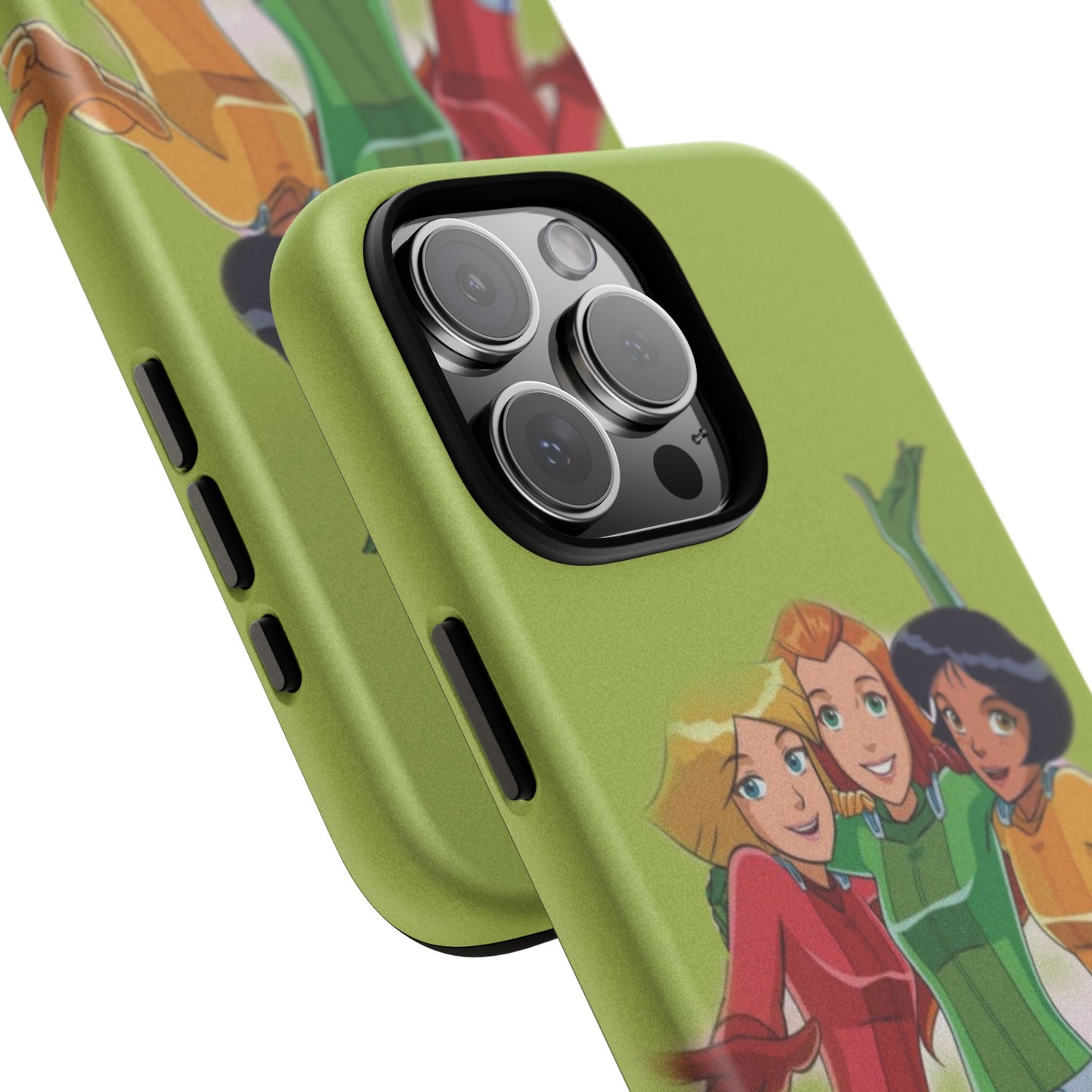 Sassy Phone Case for Tough Girls, Fun Active Protection Cover, Cartoon Friendship, Gift for Teens, Eco-friendly Mobile Accessory