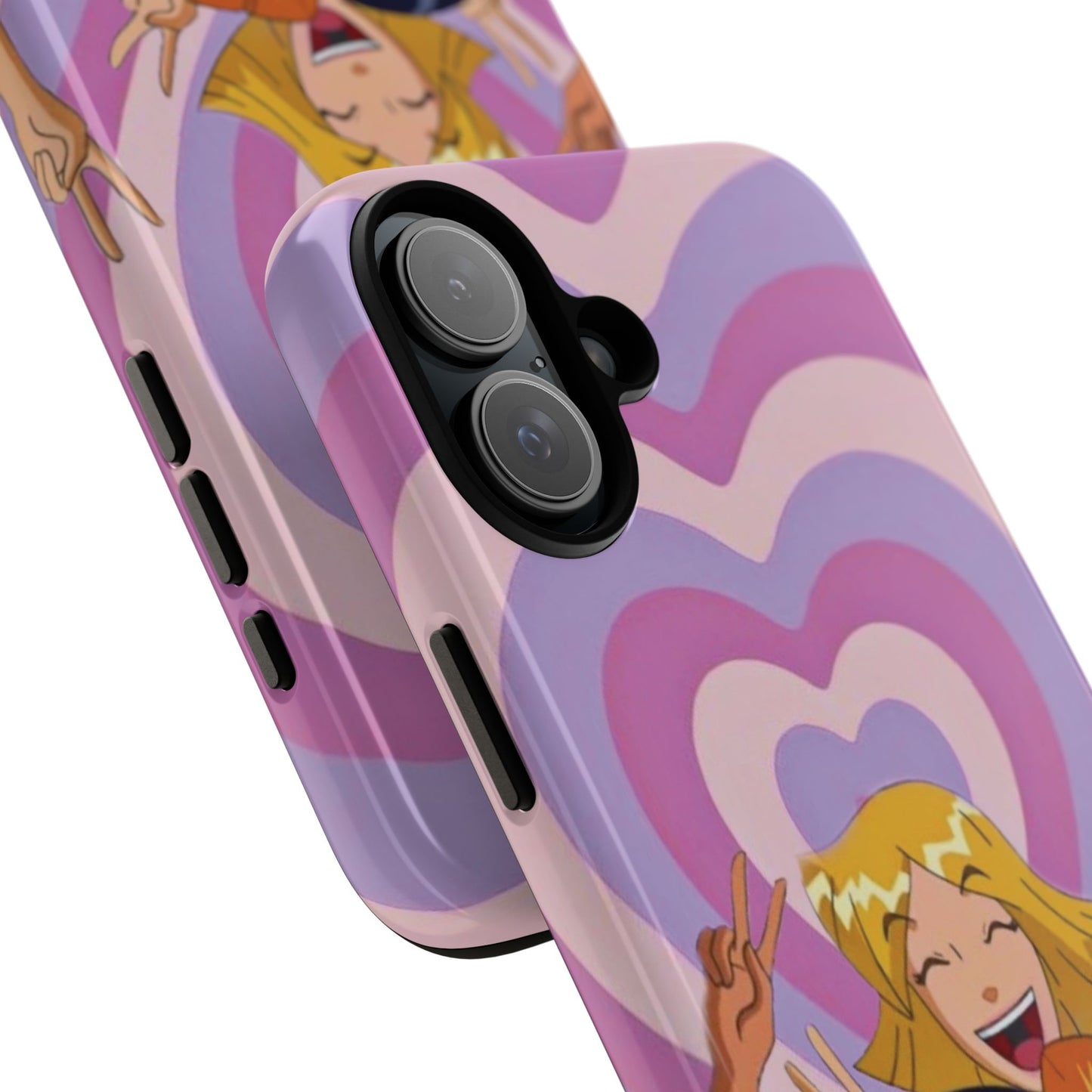 Colorful Phone Case with Cheerful Design, Fun Accessories, Gift for Teens, Trendy Tech Cover, Girls' Birthday Present
