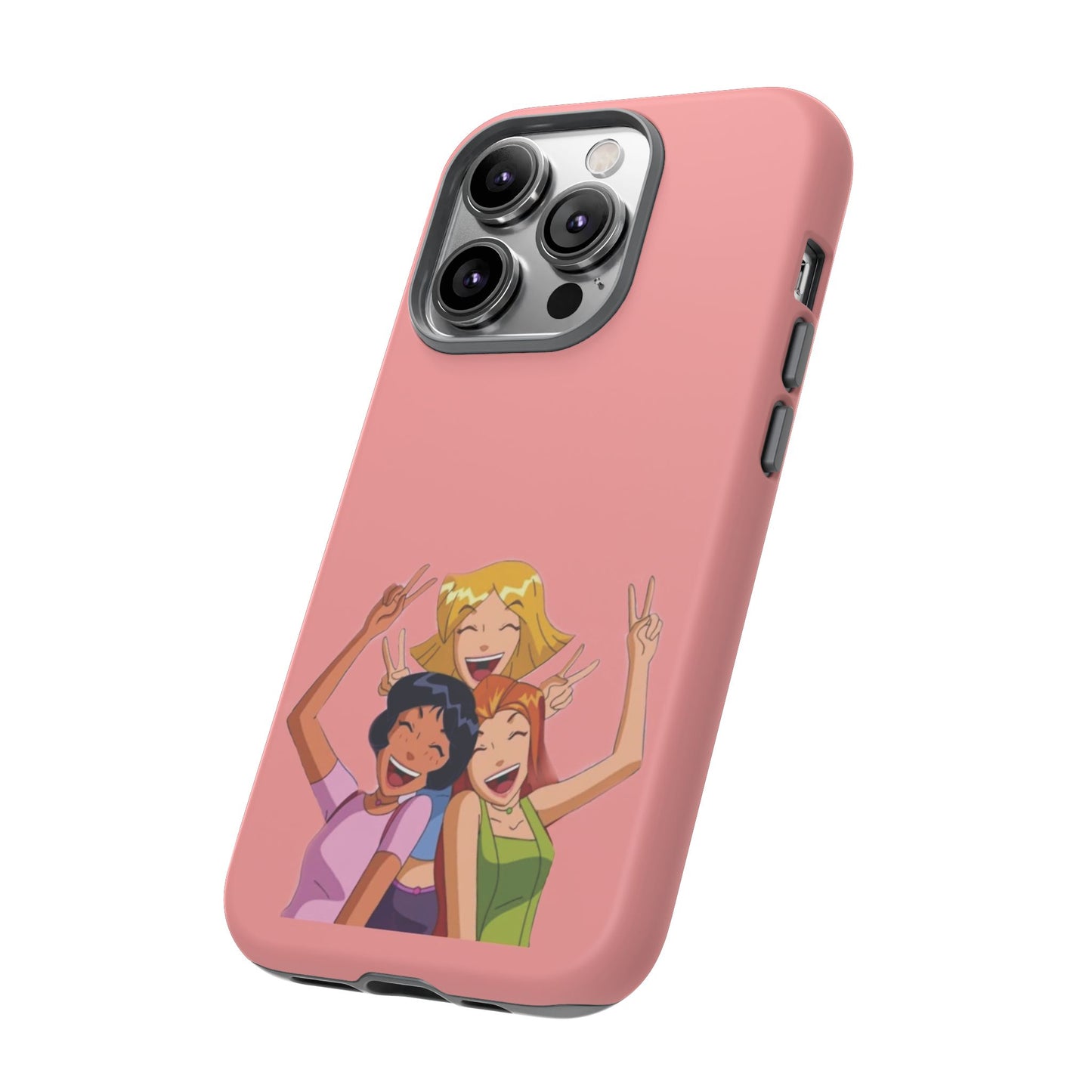 Playful Friendship Phone Case, Cute Girls Phone Cover, Tough Phone Case, Unique Tech Accessory, Gift for Friends, Fun Personalized Case
