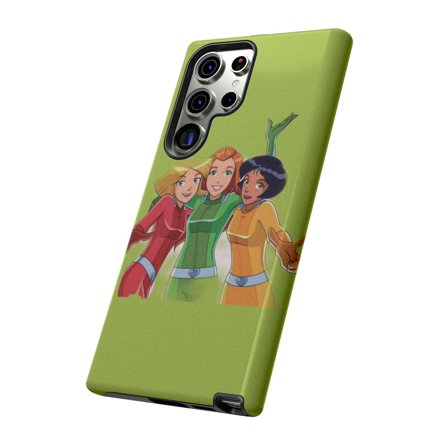 Sassy Phone Case for Tough Girls, Fun Active Protection Cover, Cartoon Friendship, Gift for Teens, Eco-friendly Mobile Accessory