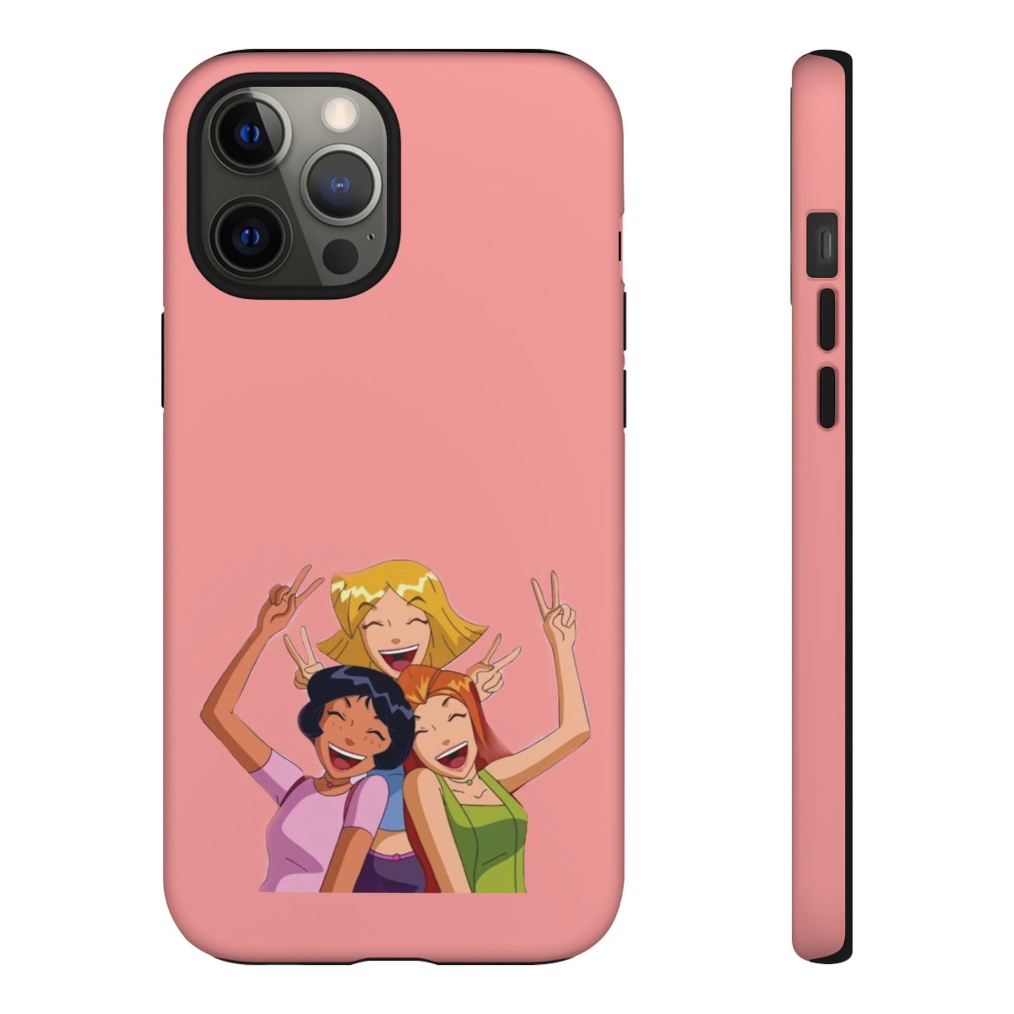 Playful Friendship Phone Case, Cute Girls Phone Cover, Tough Phone Case, Unique Tech Accessory, Gift for Friends, Fun Personalized Case