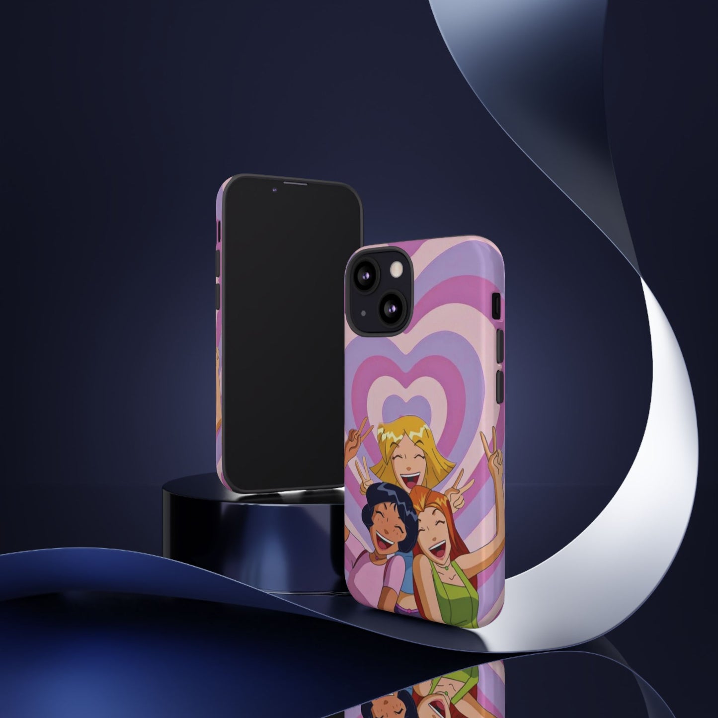 Colorful Phone Case with Cheerful Design, Fun Accessories, Gift for Teens, Trendy Tech Cover, Girls' Birthday Present