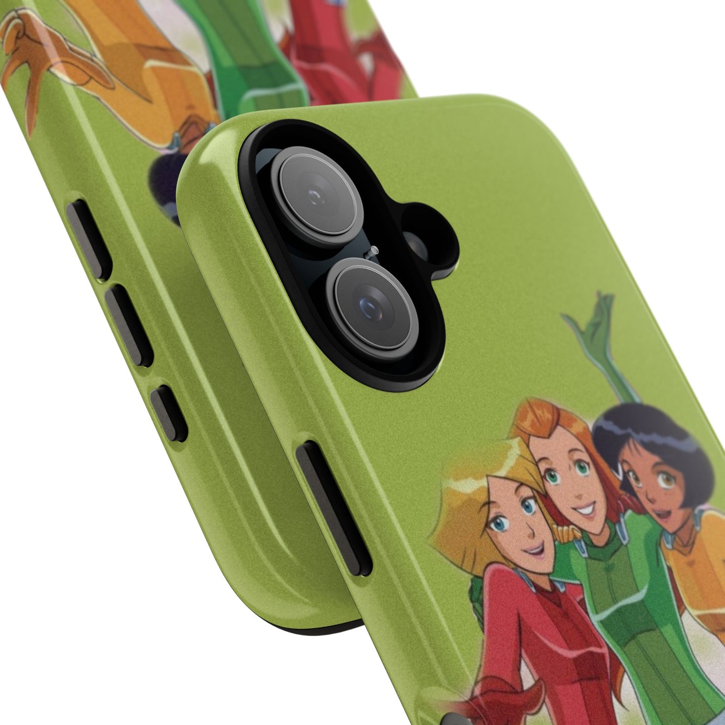 Sassy Phone Case for Tough Girls, Fun Active Protection Cover, Cartoon Friendship, Gift for Teens, Eco-friendly Mobile Accessory