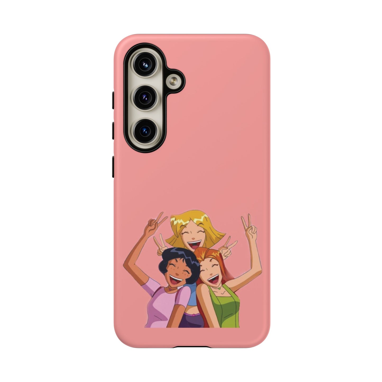 Playful Friendship Phone Case, Cute Girls Phone Cover, Tough Phone Case, Unique Tech Accessory, Gift for Friends, Fun Personalized Case
