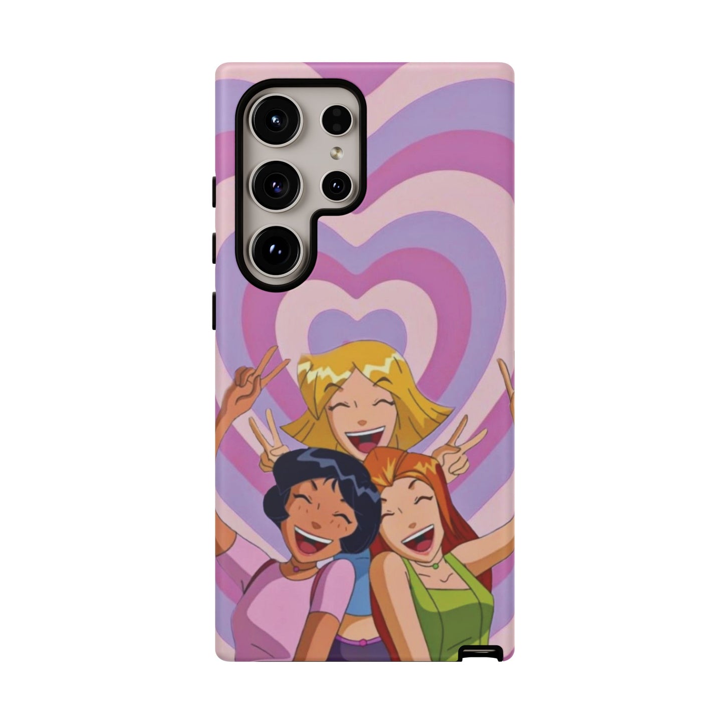 Colorful Phone Case with Cheerful Design, Fun Accessories, Gift for Teens, Trendy Tech Cover, Girls' Birthday Present