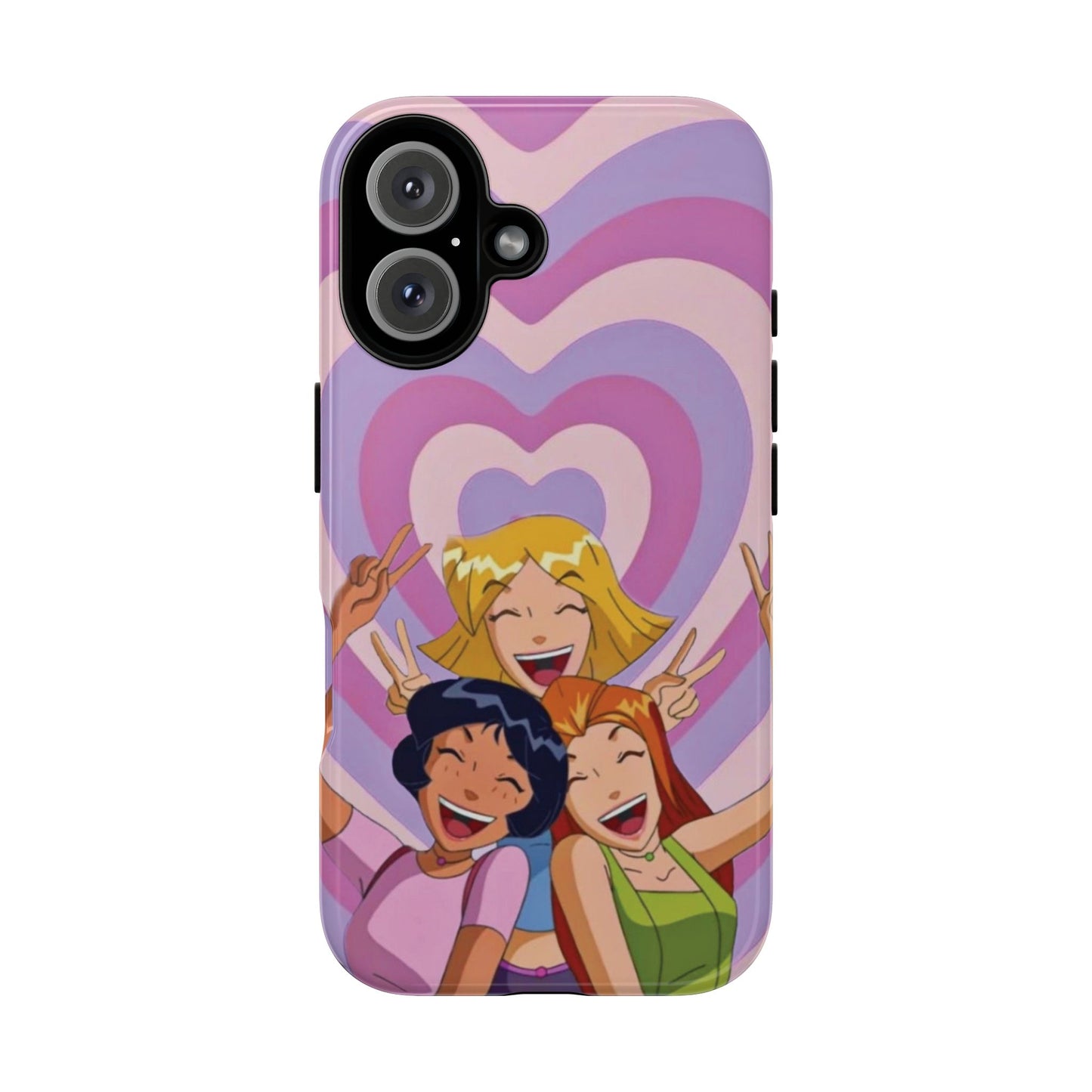 Colorful Phone Case with Cheerful Design, Fun Accessories, Gift for Teens, Trendy Tech Cover, Girls' Birthday Present