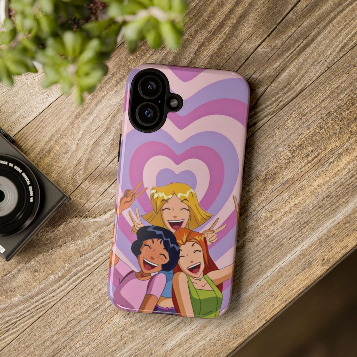 Colorful Phone Case with Cheerful Design, Fun Accessories, Gift for Teens, Trendy Tech Cover, Girls' Birthday Present