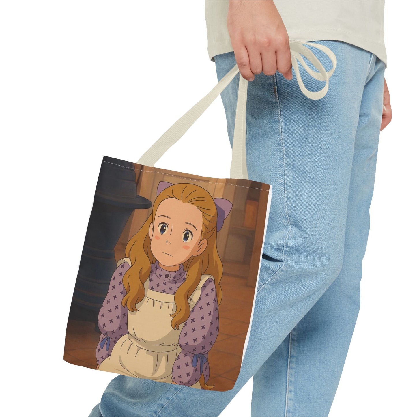 Anime Character Tote Bag, Cute Bag for School, Stylish Purse for Fans, Gift for Birthdays, Everyday Casual Use
