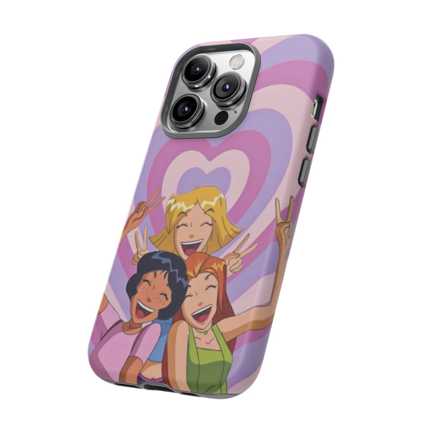 Colorful Phone Case with Cheerful Design, Fun Accessories, Gift for Teens, Trendy Tech Cover, Girls' Birthday Present