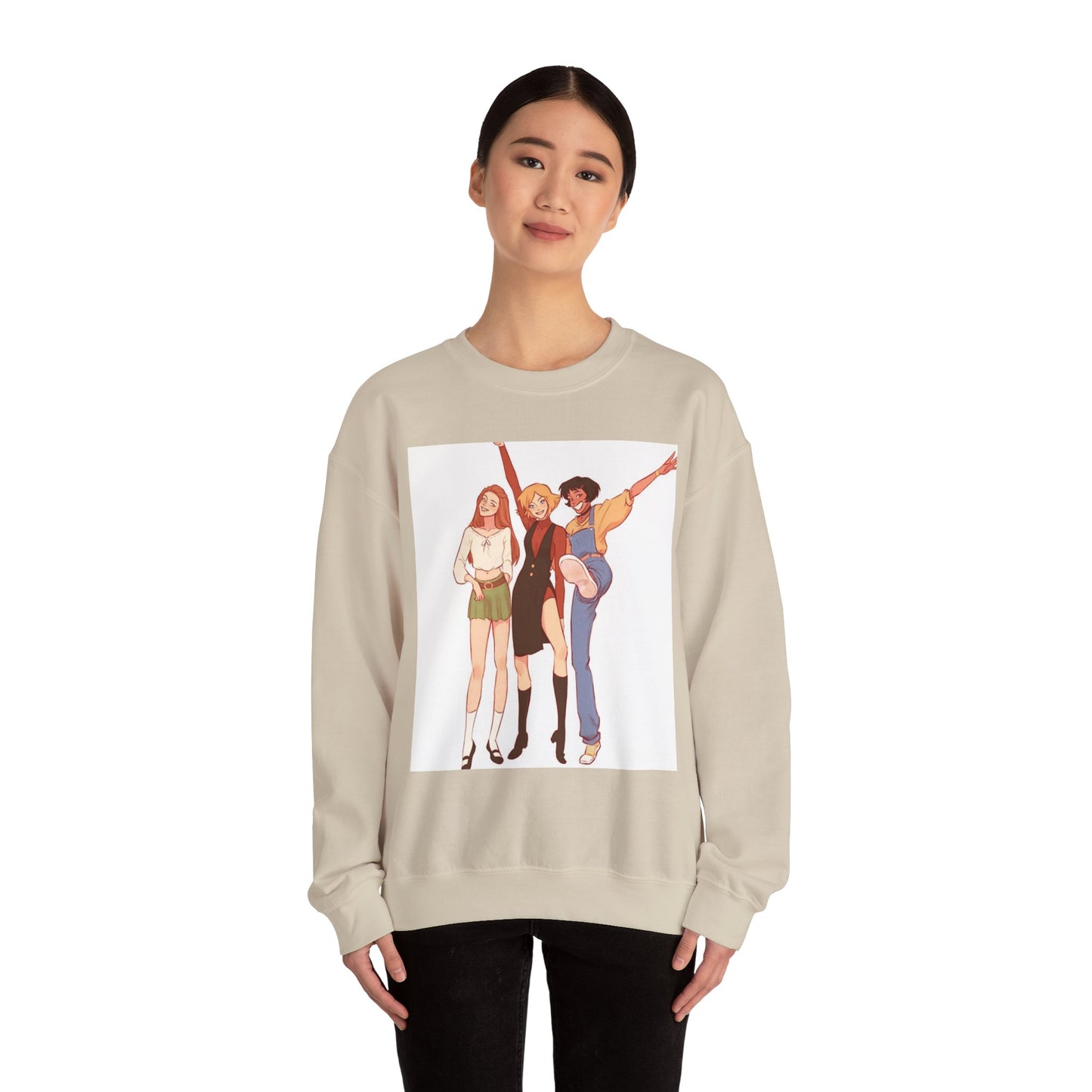 Celebrate Friendship Sweatshirt | Cozy Crewneck with Fun Design, Perfect for Gift Giving, Casual Wear, Girls Night Out, and Celebrations