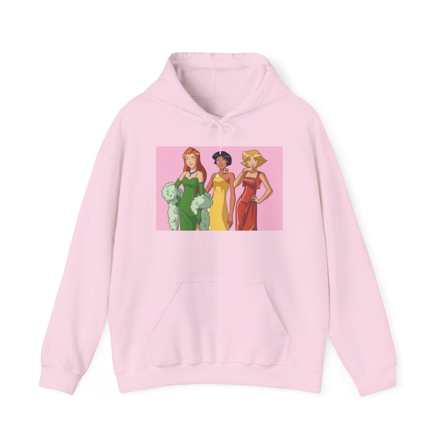 Chic Cartoon-Inspired Hoodie, Cozy Sweatshirt, Casual Loungewear, Gift for Friends, Comfortable Fashion, Trendy Apparel