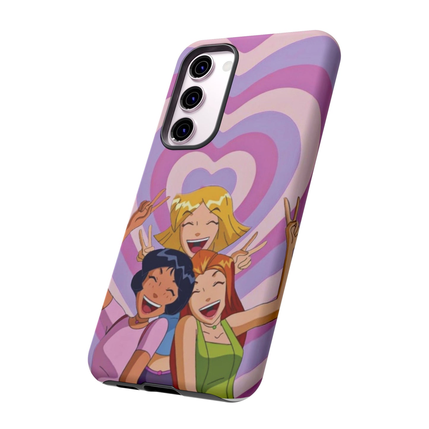 Colorful Phone Case with Cheerful Design, Fun Accessories, Gift for Teens, Trendy Tech Cover, Girls' Birthday Present