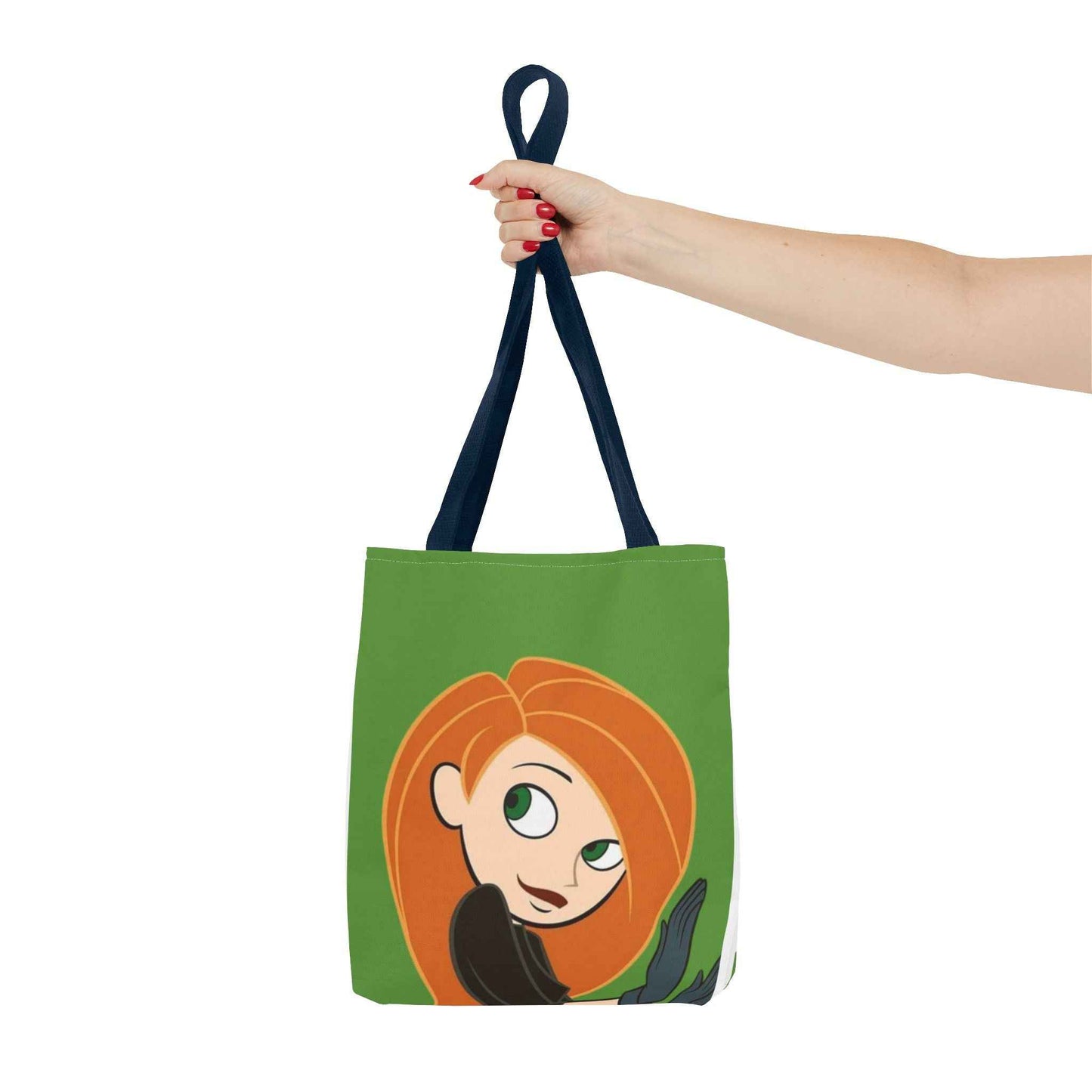 Cute Character Tote Bag, Eco-Friendly Shopping Bag, Fun Everyday Tote, Unique Gift for Fans, Cartoon-Inspired Design - I&B
