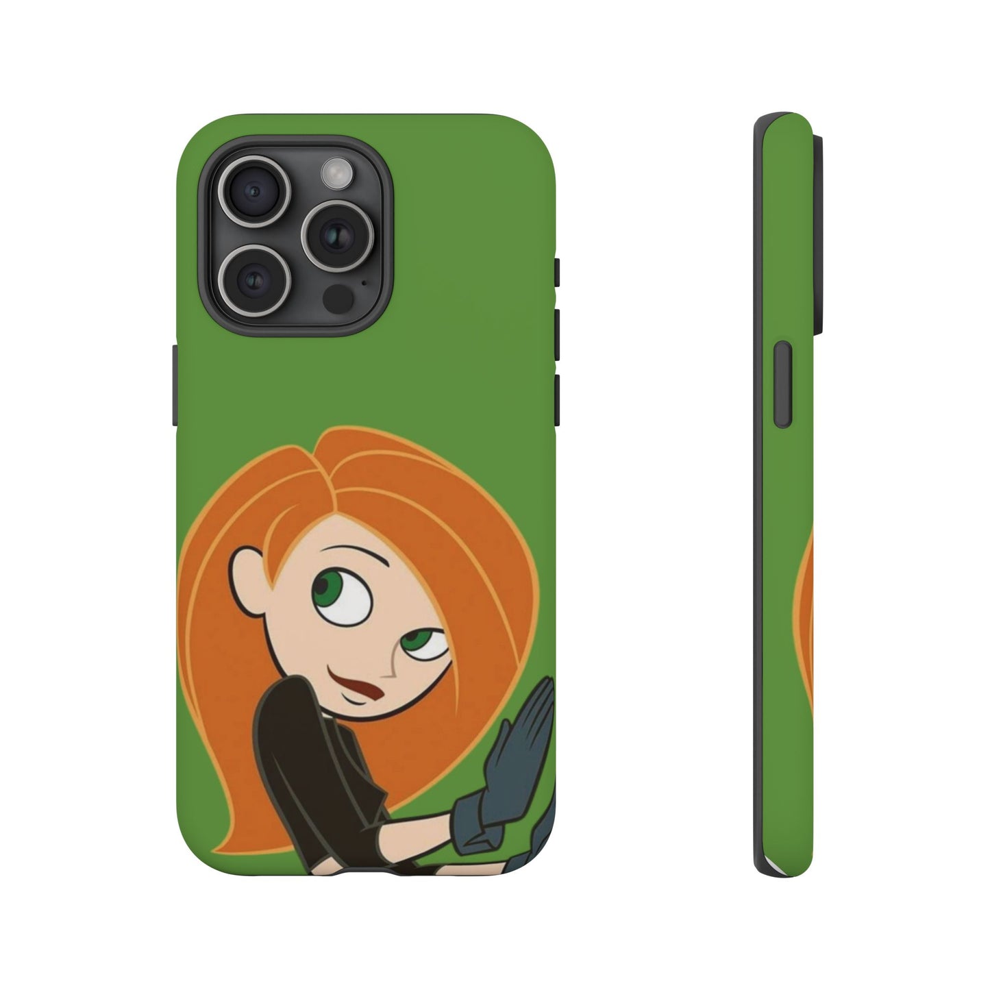 Kim Possible Phone Case, Tough Cases for Teens, Cartoon Accessories, Gift for Her, Pop Culture Merchandise, Fun Tech Gear
