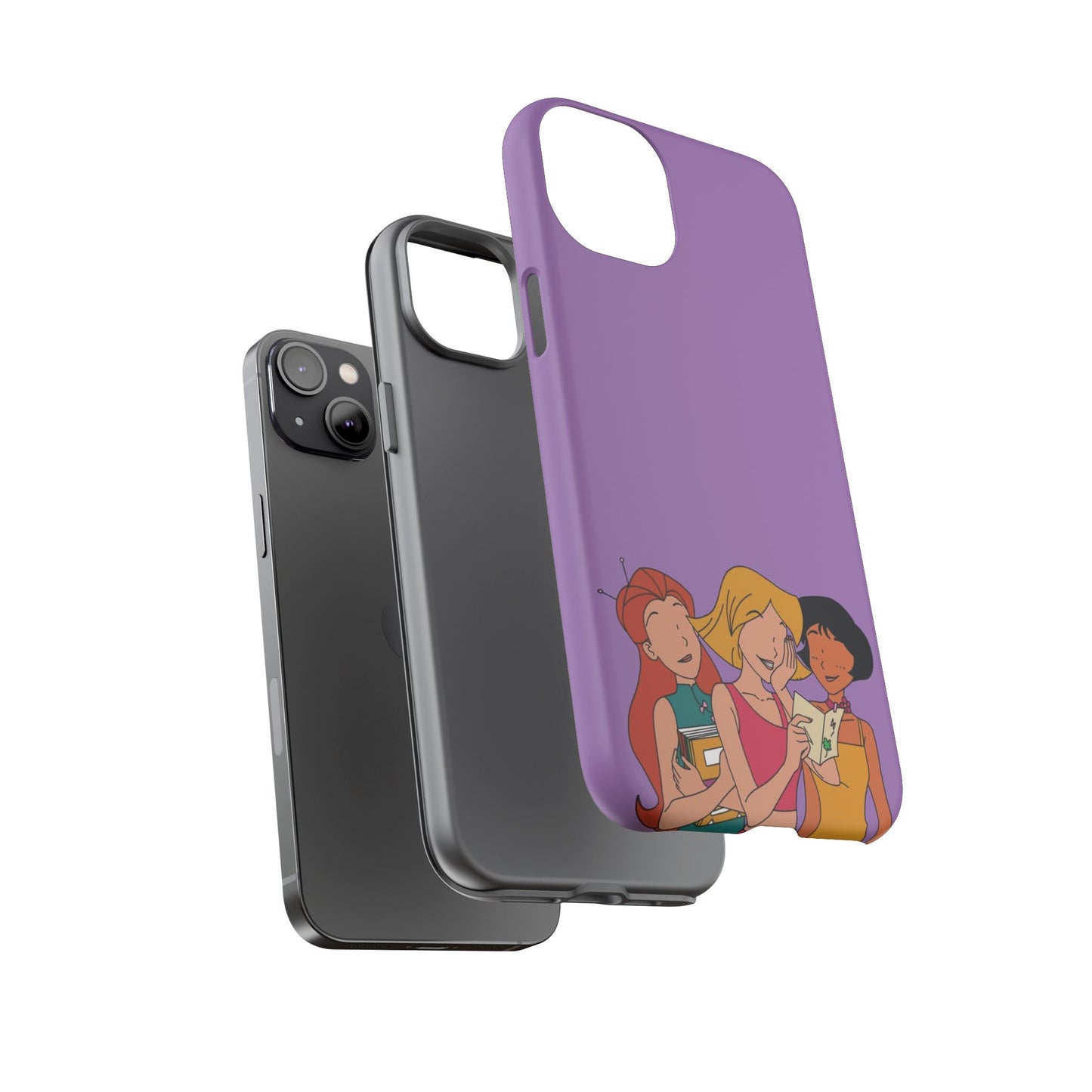Colorful Phone Case, Cute Tough Cases for Teens, Friendship Gifts, Cartoon Aesthetic Phone Accessories, Fun & Stylish Mobile Covers