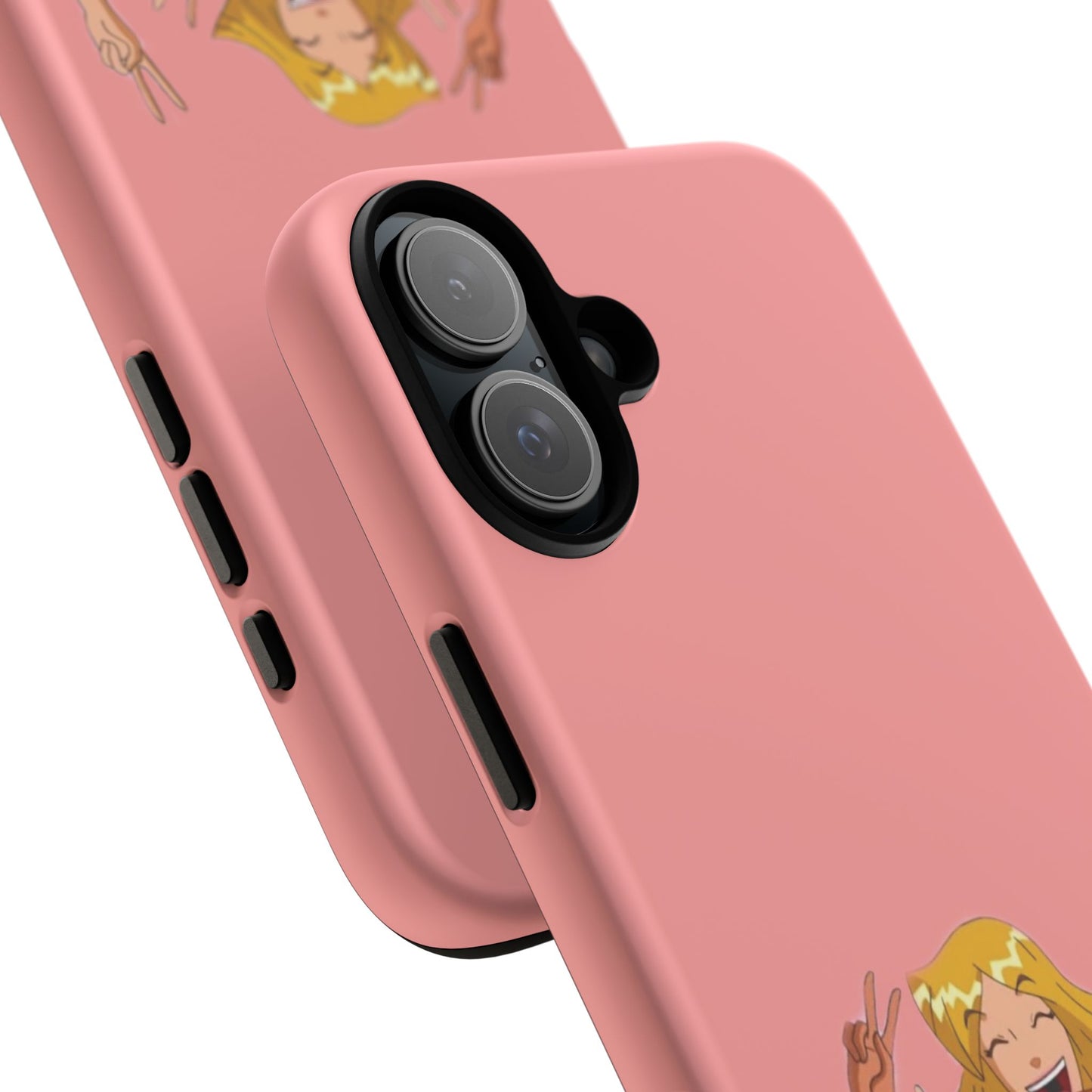 Playful Friendship Phone Case, Cute Girls Phone Cover, Tough Phone Case, Unique Tech Accessory, Gift for Friends, Fun Personalized Case