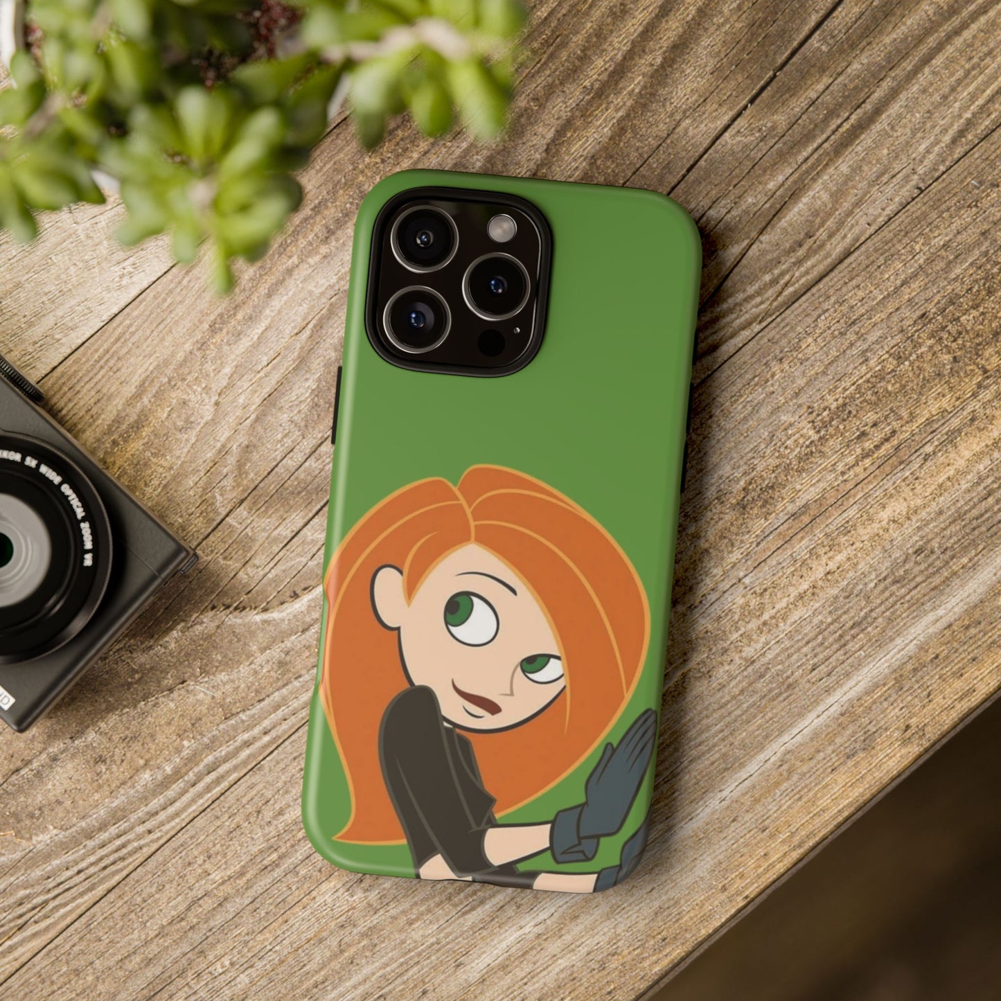 Kim Possible Phone Case, Tough Cases for Teens, Cartoon Accessories, Gift for Her, Pop Culture Merchandise, Fun Tech Gear
