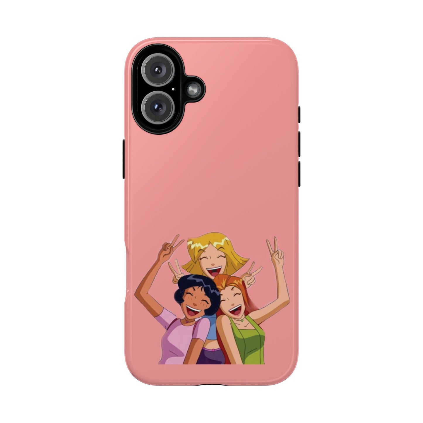 Playful Friendship Phone Case, Cute Girls Phone Cover, Tough Phone Case, Unique Tech Accessory, Gift for Friends, Fun Personalized Case