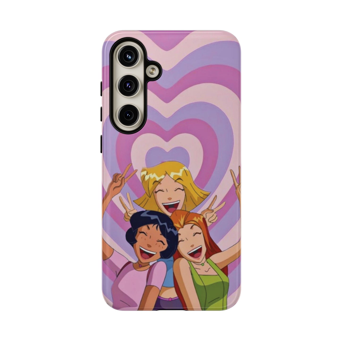 Colorful Phone Case with Cheerful Design, Fun Accessories, Gift for Teens, Trendy Tech Cover, Girls' Birthday Present