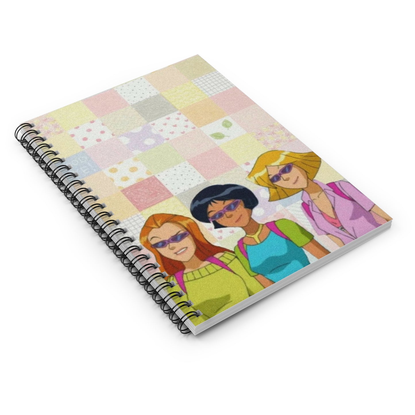 Chic Spiral Notebook for Trendsetters, Cute Journal for School, Personalized Stationery, Gift for Friends, Fun Note-taking