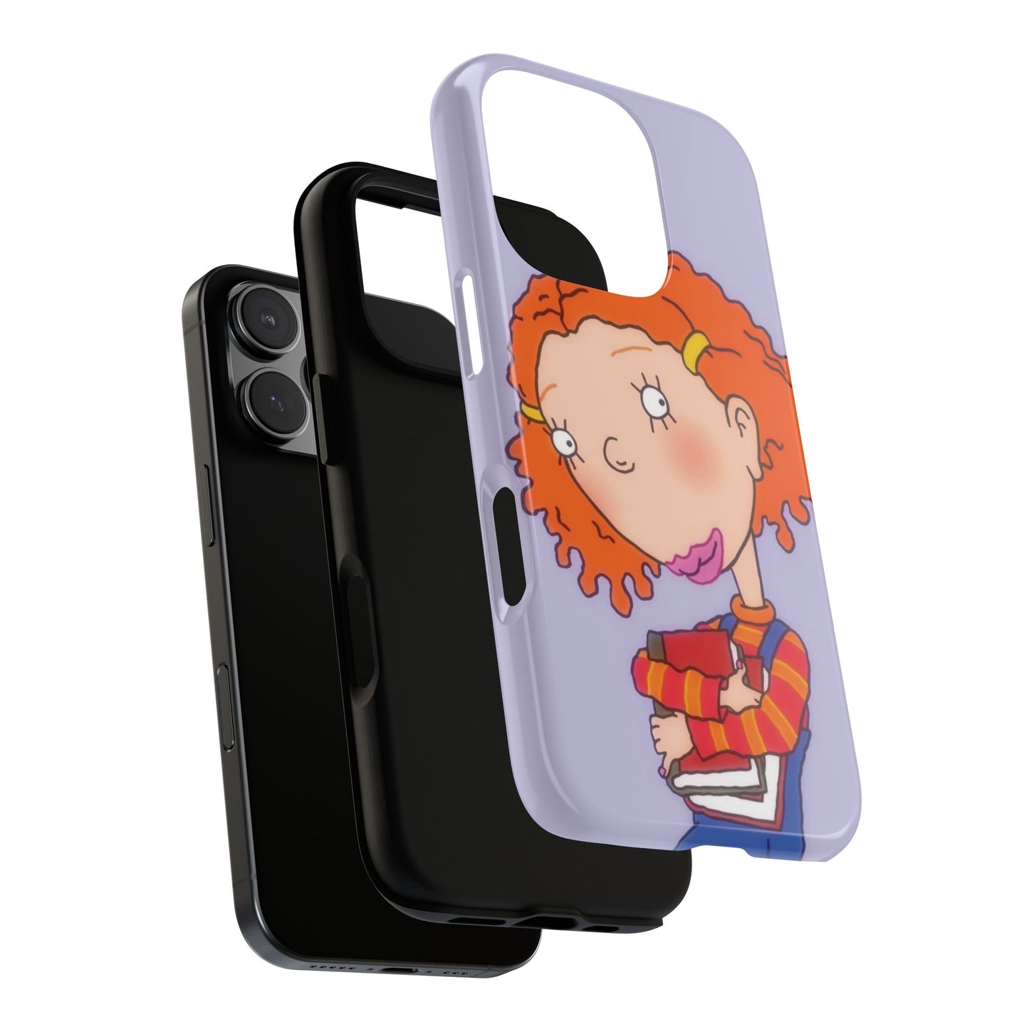 Colorful Cartoon Phone Case for Kids, Tough Cases, Fun Gift, Protector, Trendy Design, Kids Birthday, Back to School