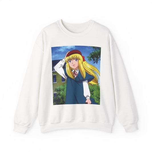 Anime-Inspired Unisex Crewneck Sweatshirt, Cozy Gift for Fans, Casual Wear, Everyday Comfort, Art Collector's Apparel