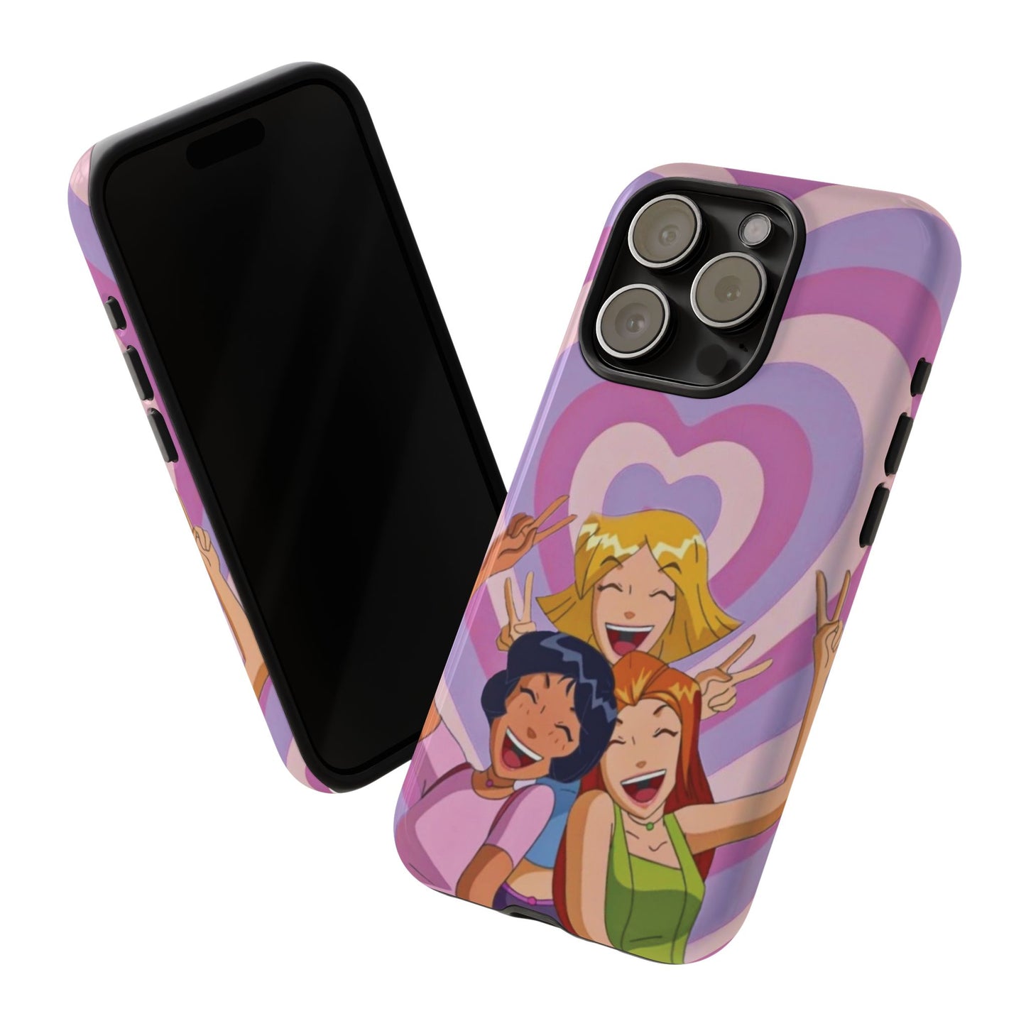 Colorful Phone Case with Cheerful Design, Fun Accessories, Gift for Teens, Trendy Tech Cover, Girls' Birthday Present