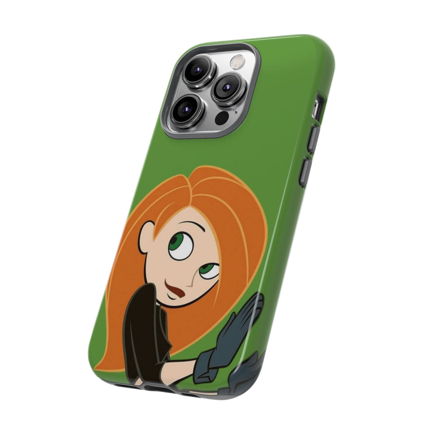 Kim Possible Phone Case, Tough Cases for Teens, Cartoon Accessories, Gift for Her, Pop Culture Merchandise, Fun Tech Gear