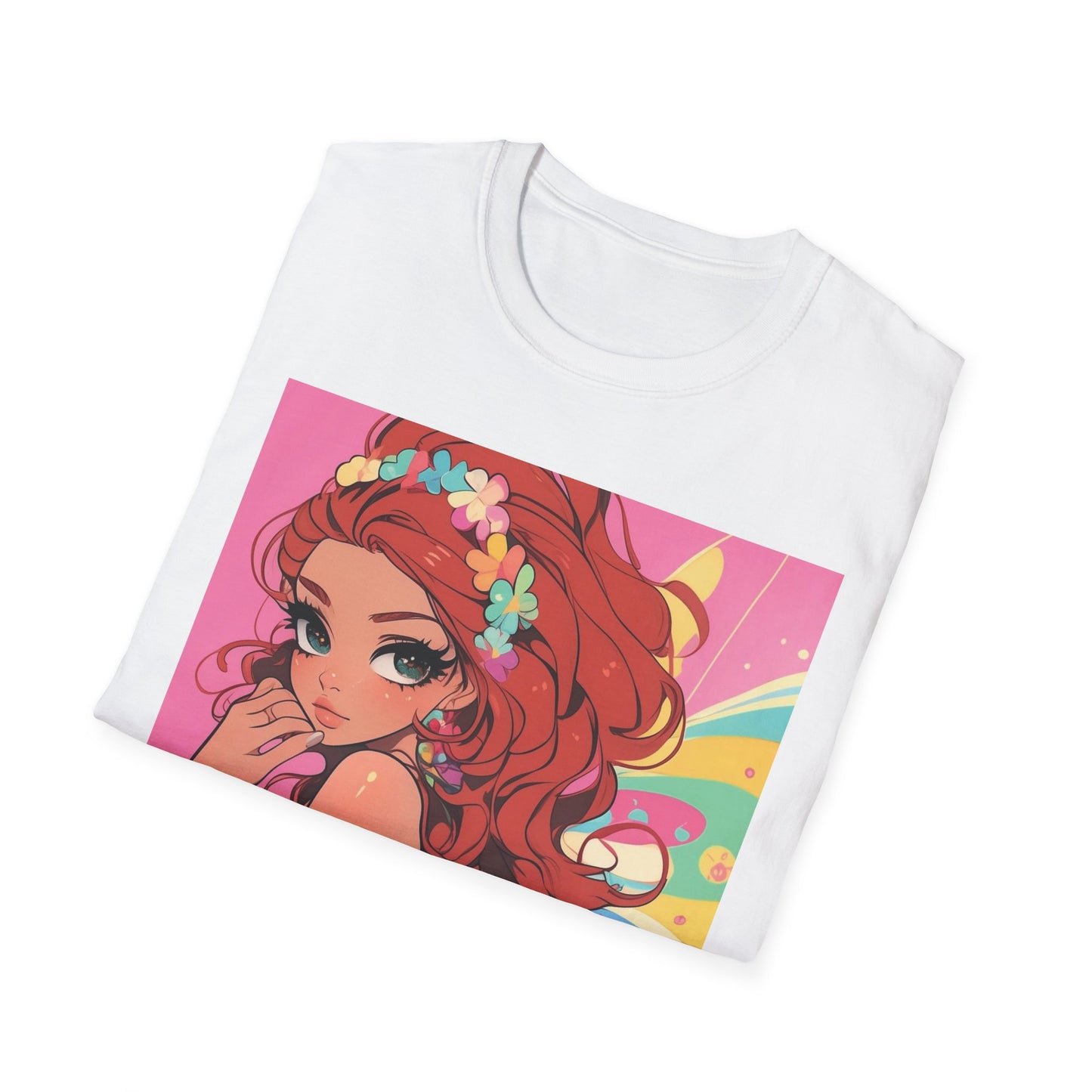Whimsical Fairy Graphic Unisex T-Shirt, Fun Summer Apparel, Unique Gift for Her, Fairy Lover Outfit, Colorful T-Shirt for Festivals